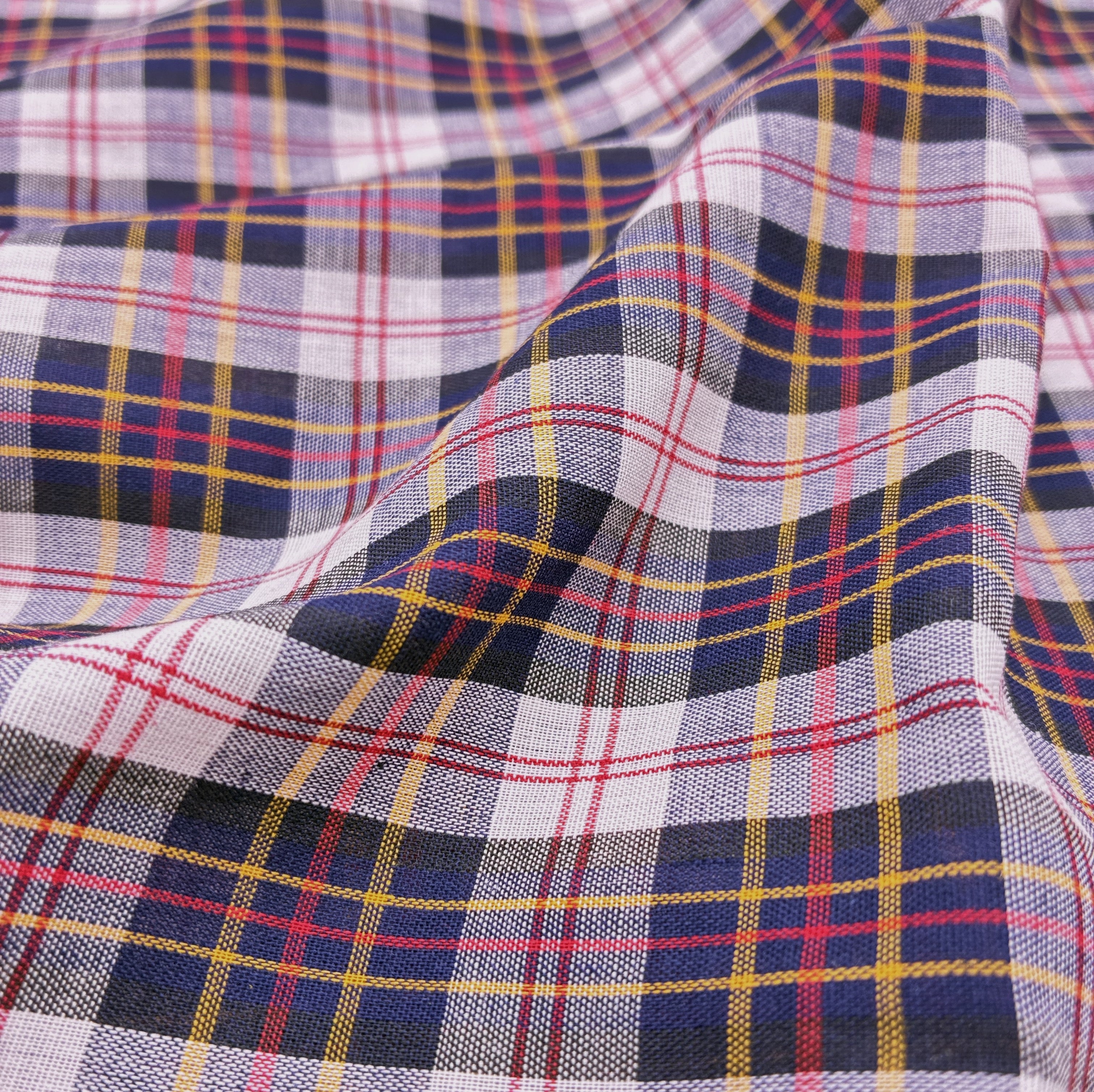 Plaid Shirting - Blue & Red (WDW3411)