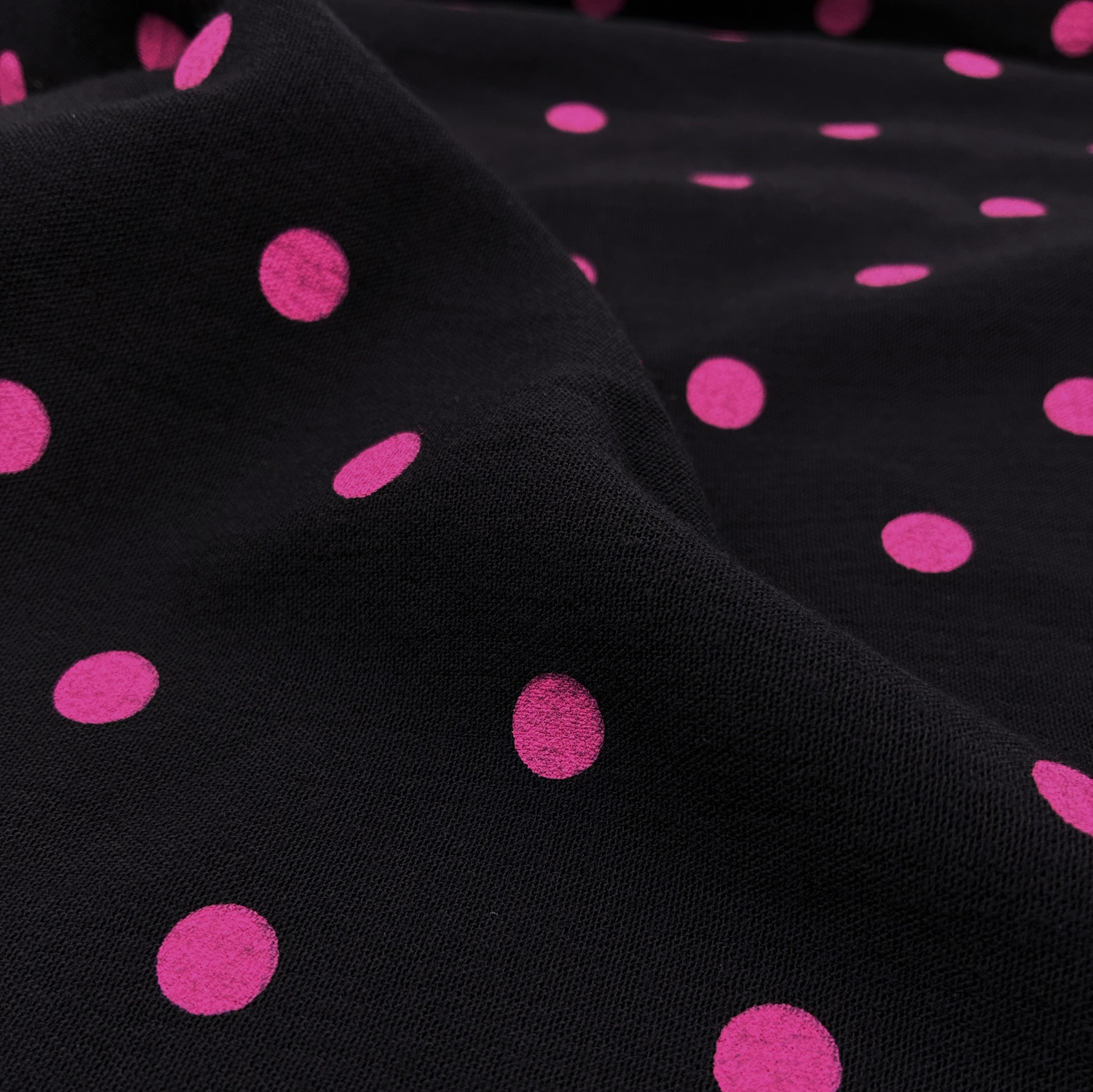 Blouse Weight - Pink Polka Dots (WDW3418)