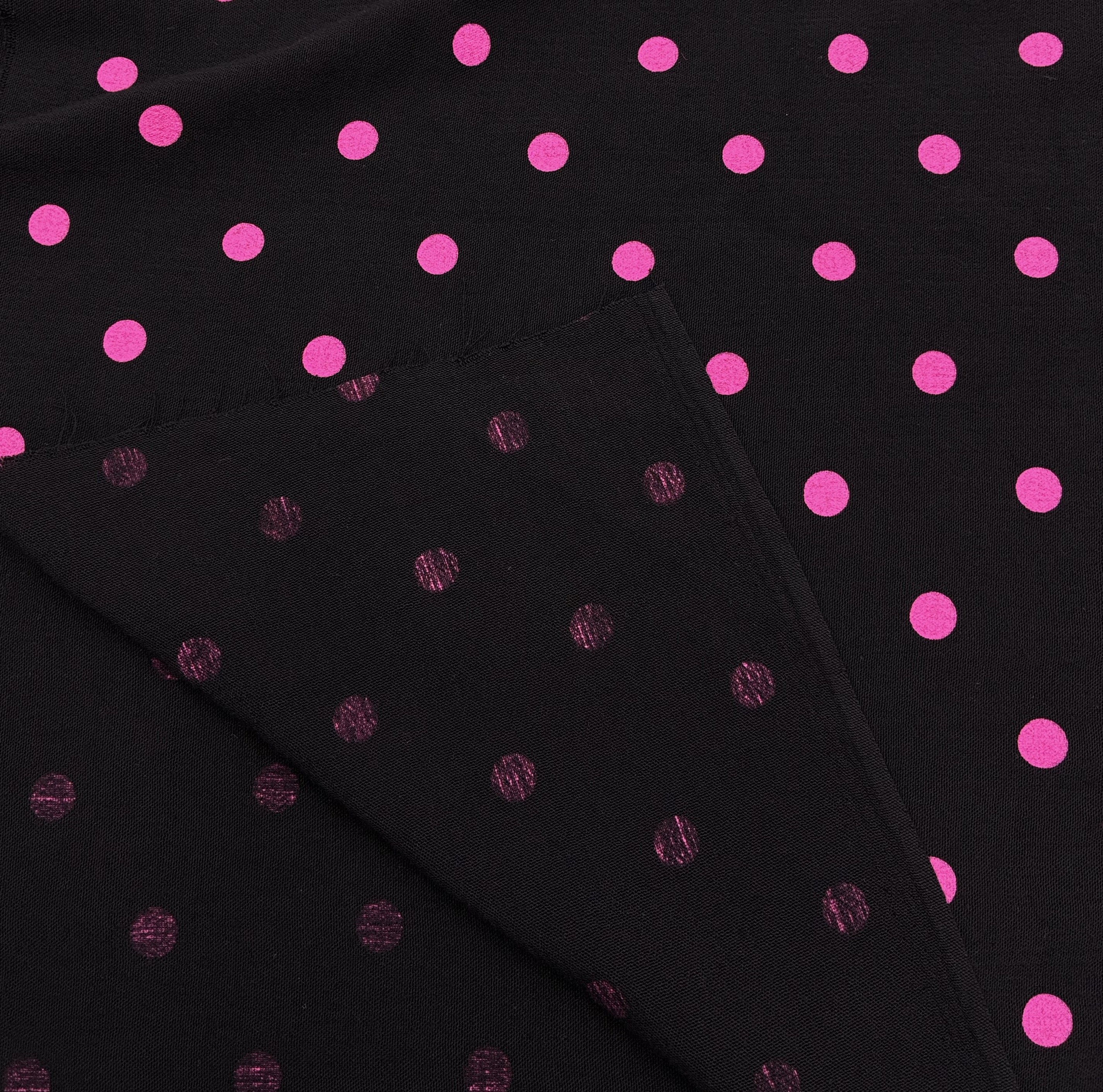 Blouse Weight - Pink Polka Dots (WDW3418)