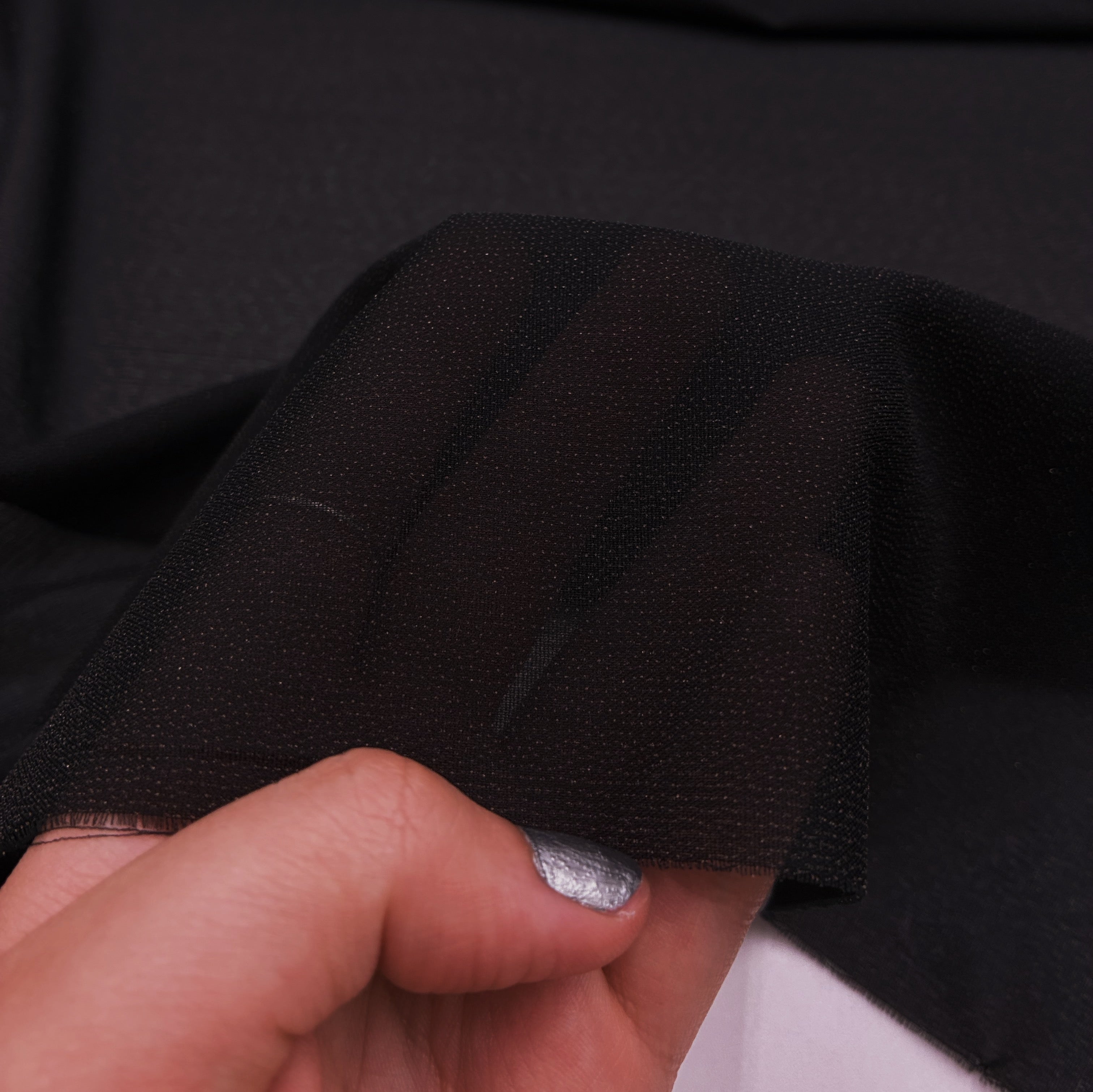 Fusible Knit Interfacing - Black (SIF0043)