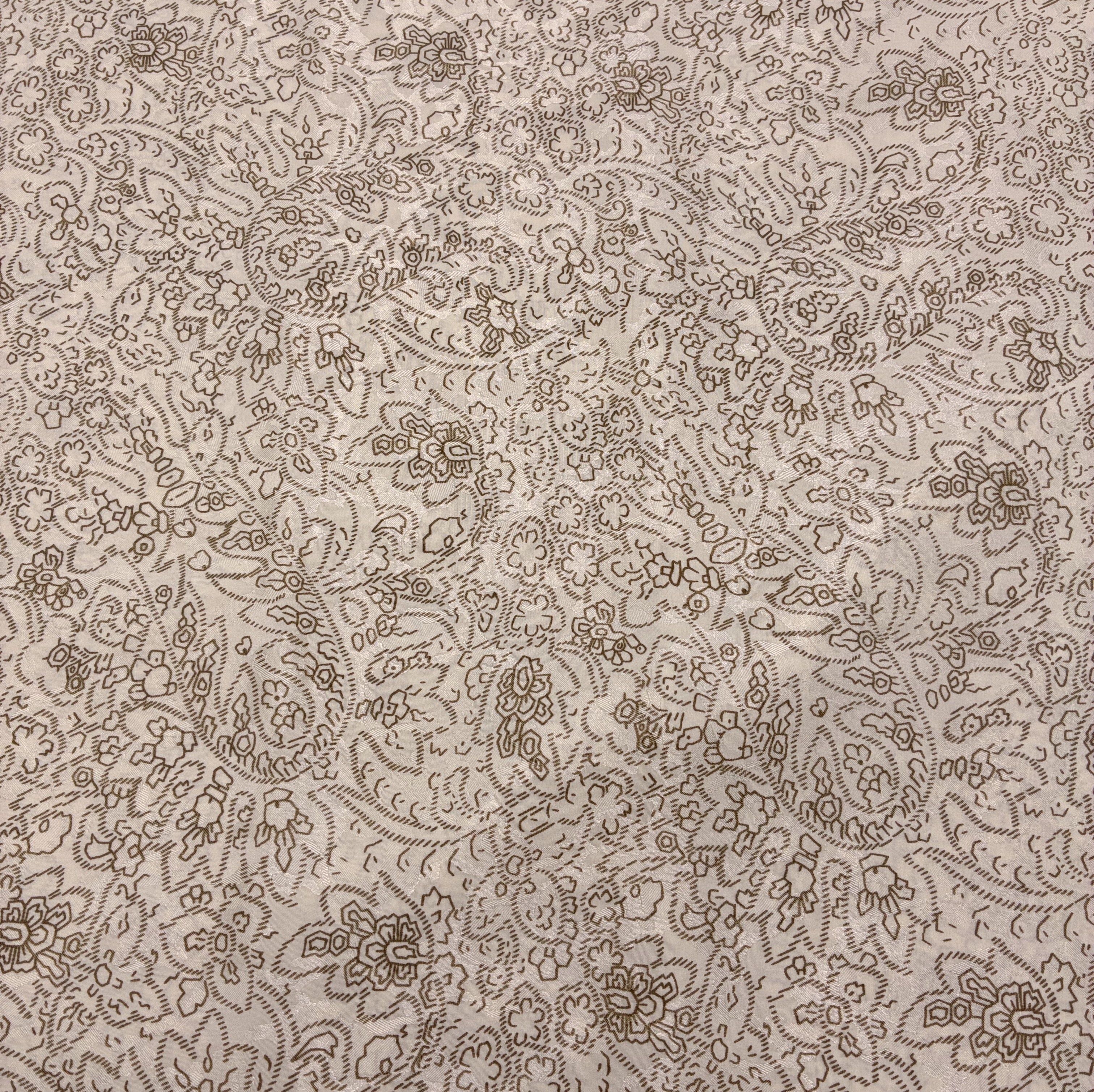 Blouse Weight - Cream & Gold (WDW3433)