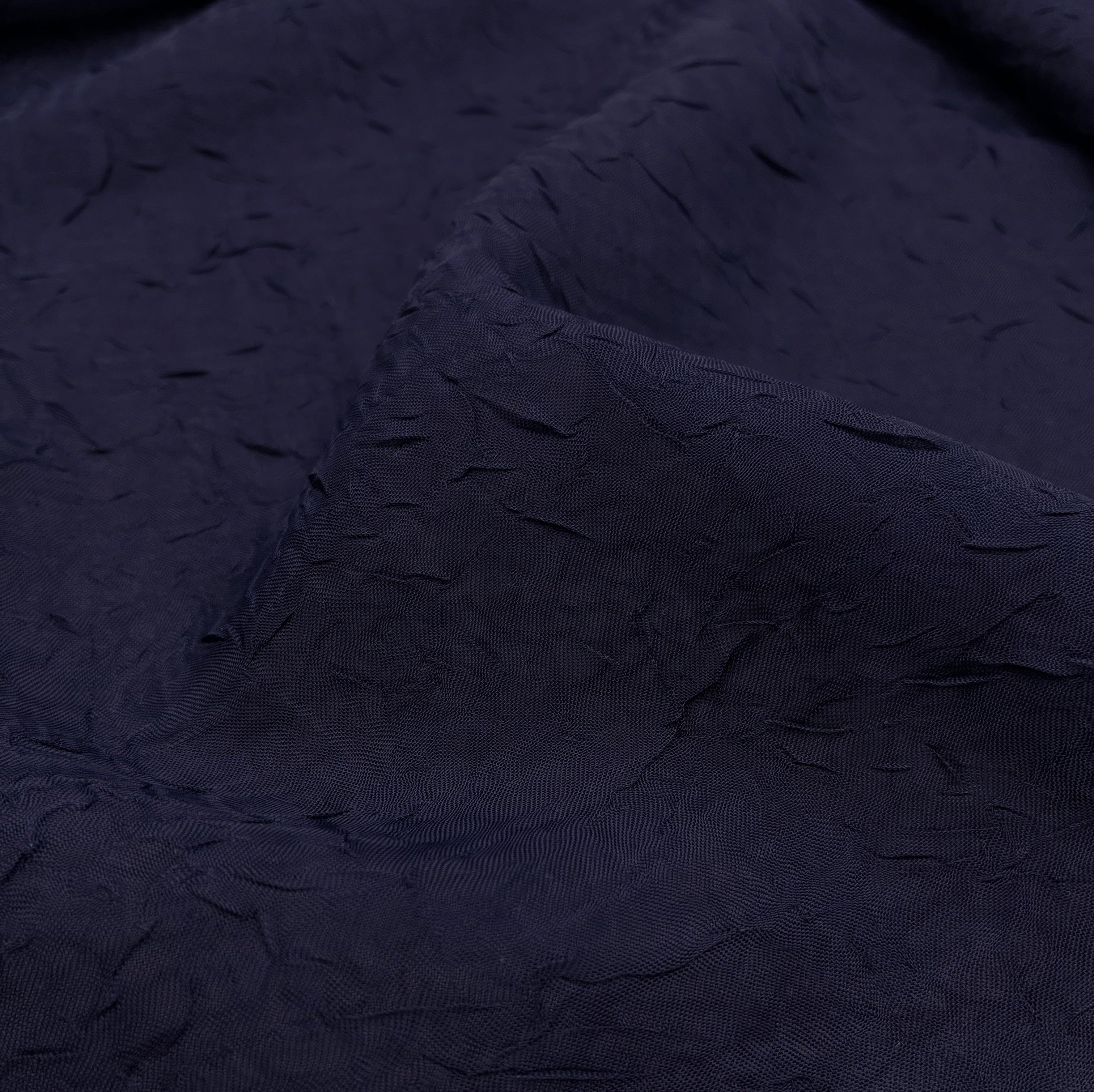 Crinkle Shirting - Navy Twilight (WDW3454)