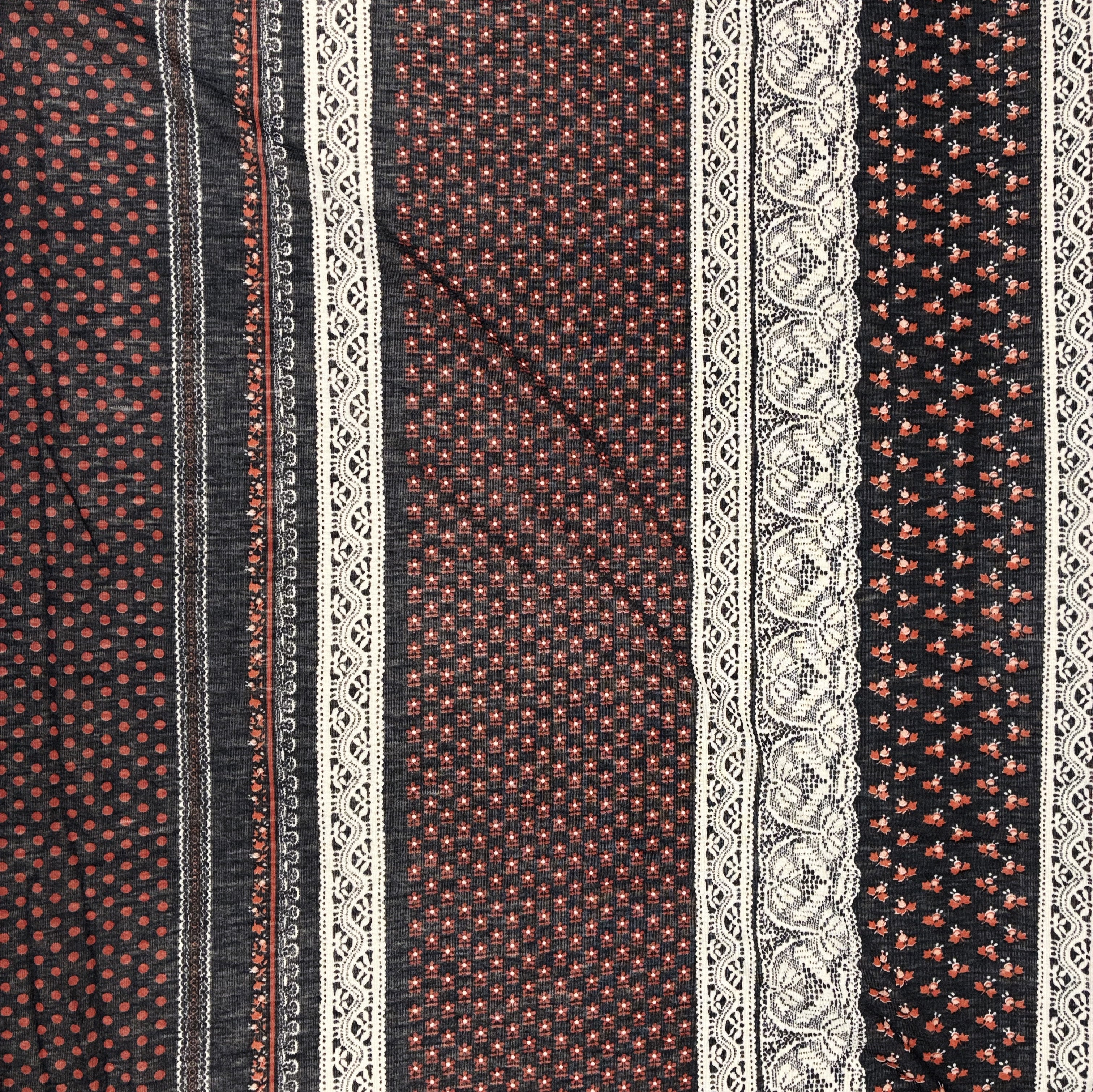 Vintage Knit - Rusty Blooms (KXX0254)