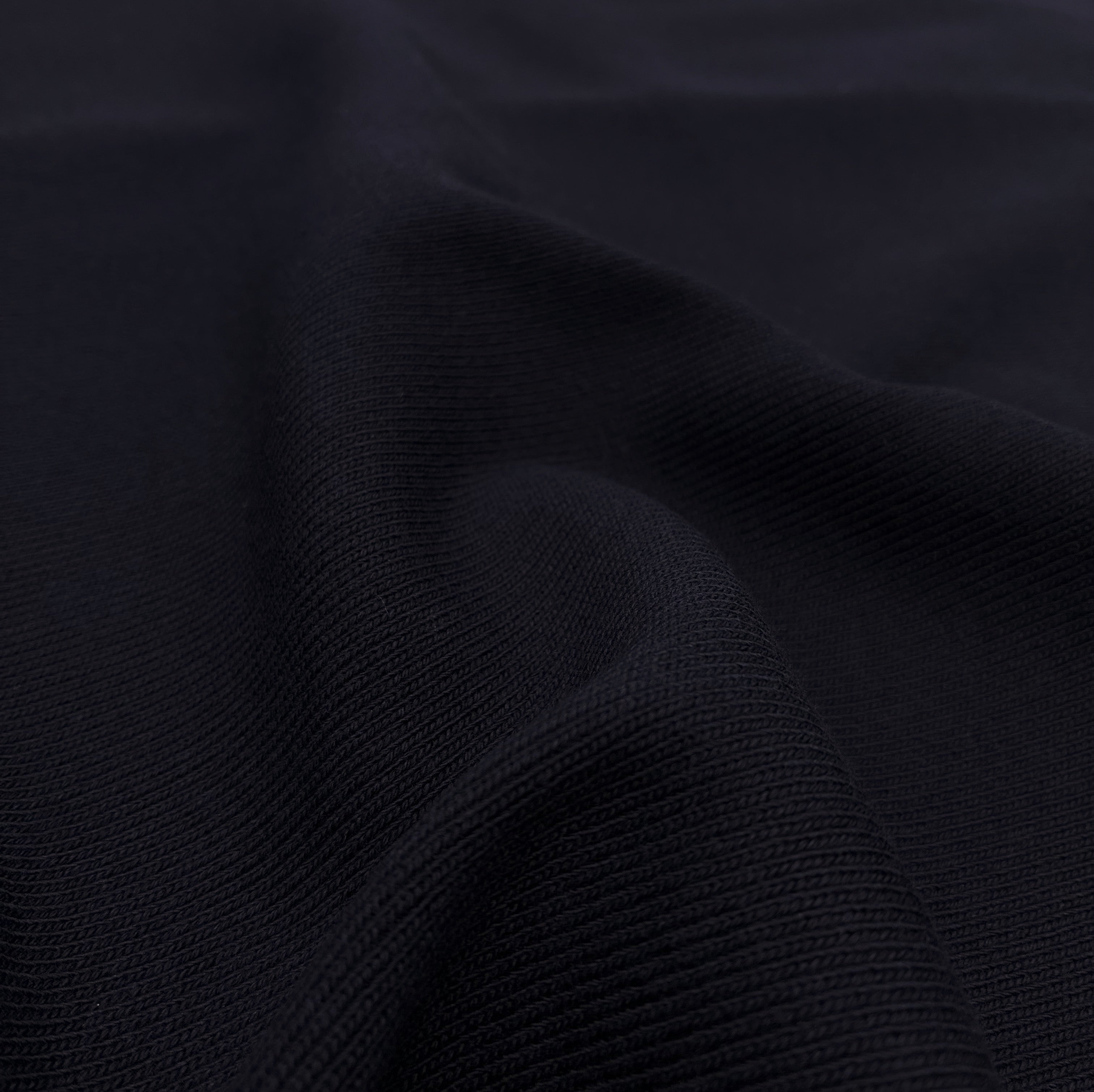 Cotton Heavy Rib - Navy (KRB0666:67,74)