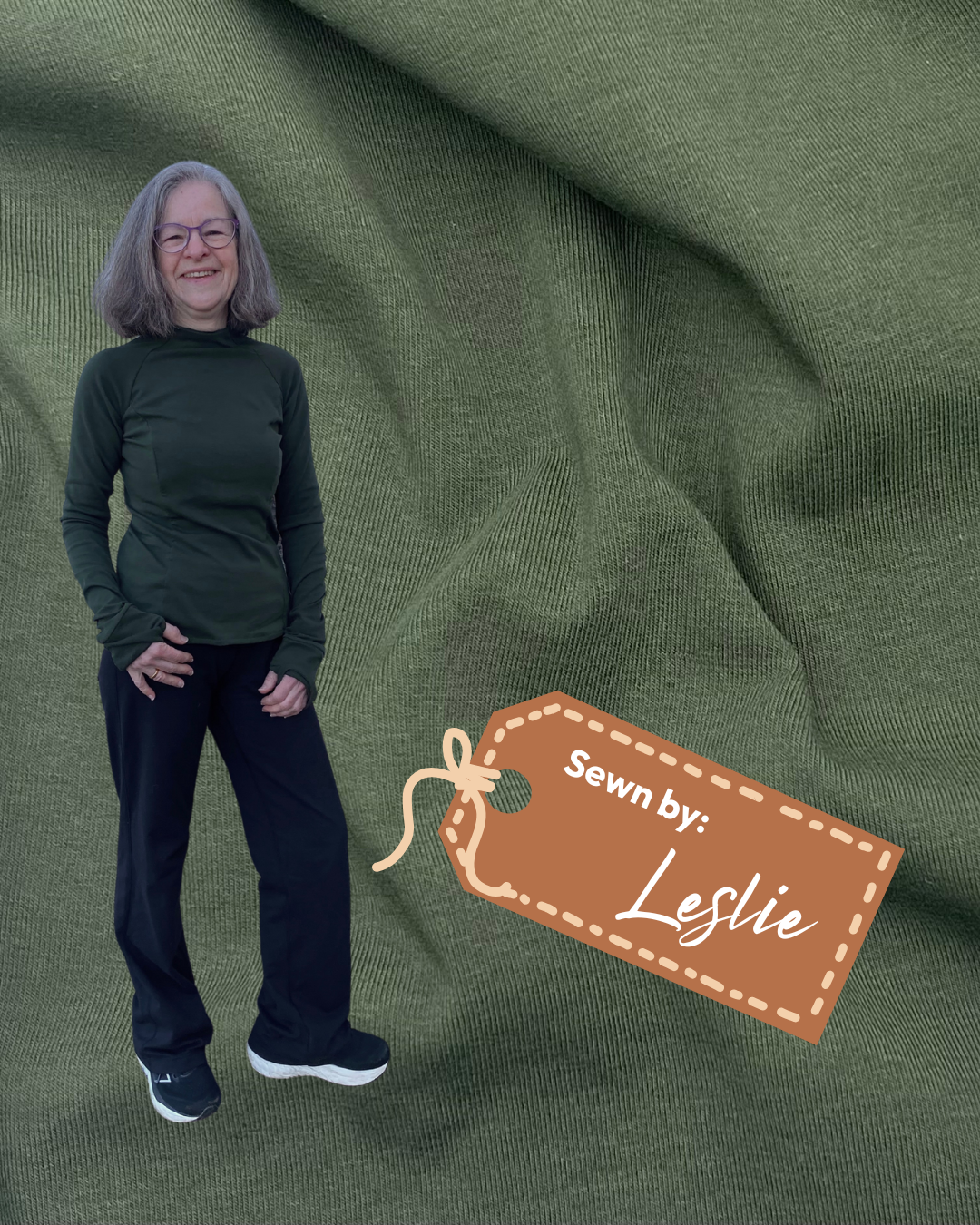 Cotton Baby Rib, Forest Green (KRB0494:495,545)