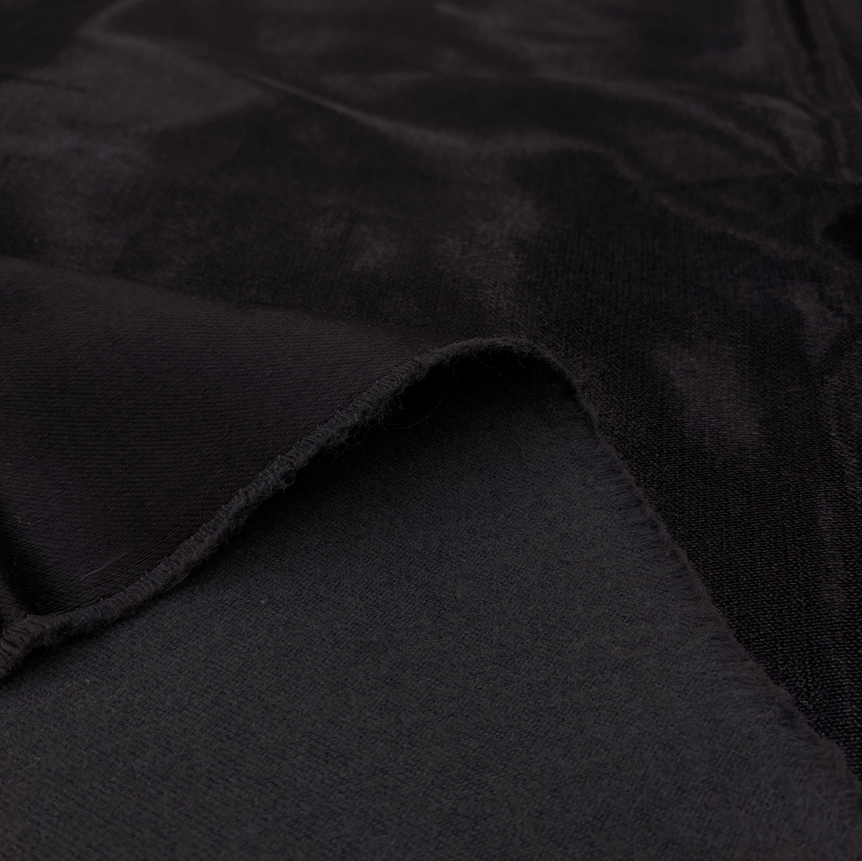Cotton Blend Kasha Lining - Midnight (WLN0112)