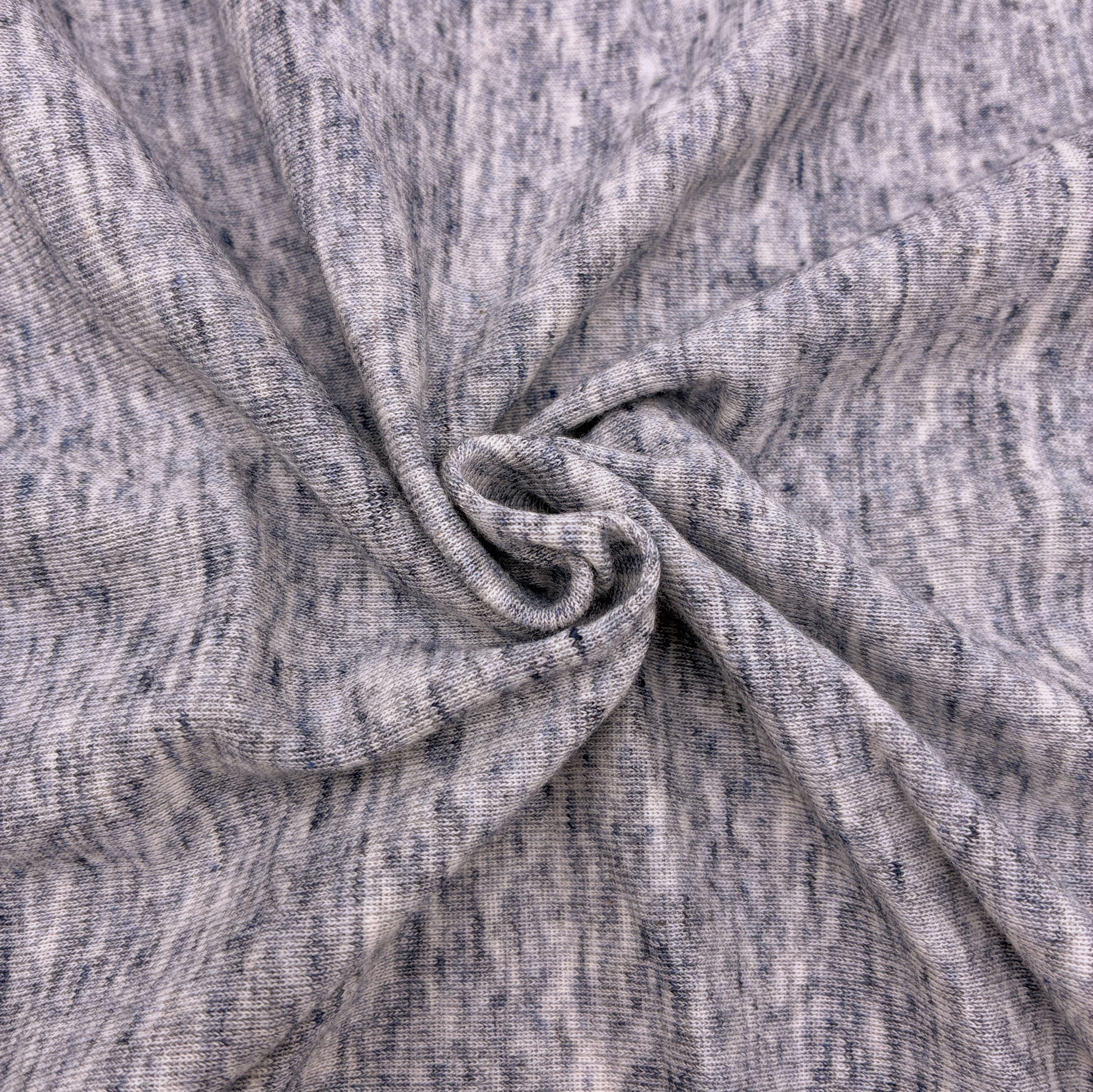 Cotton Baby Rib - Heather Ice (KRB0655)