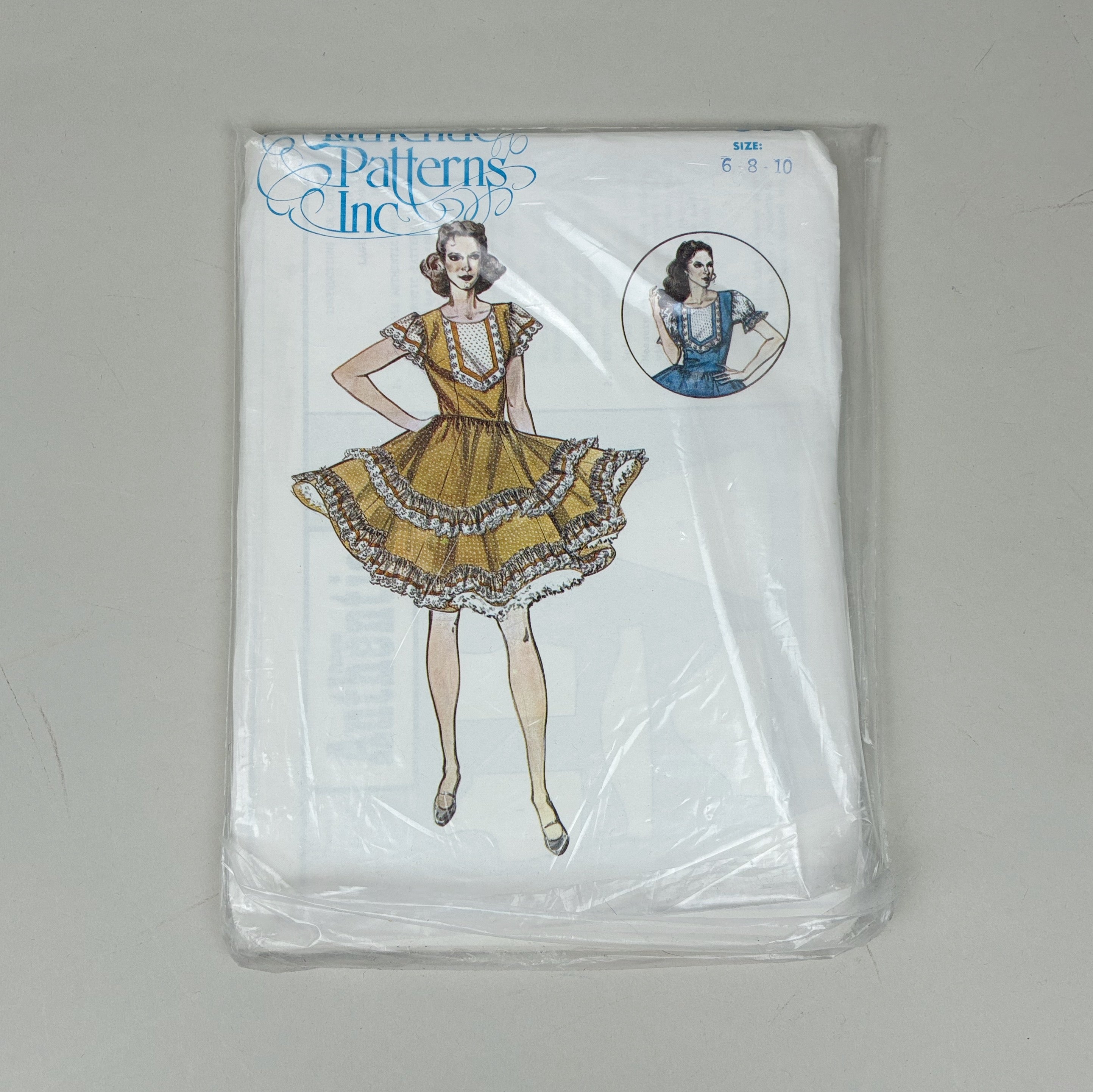 Authentic Patterns Inc. - 316 Square Dance Dress (NPA0378)