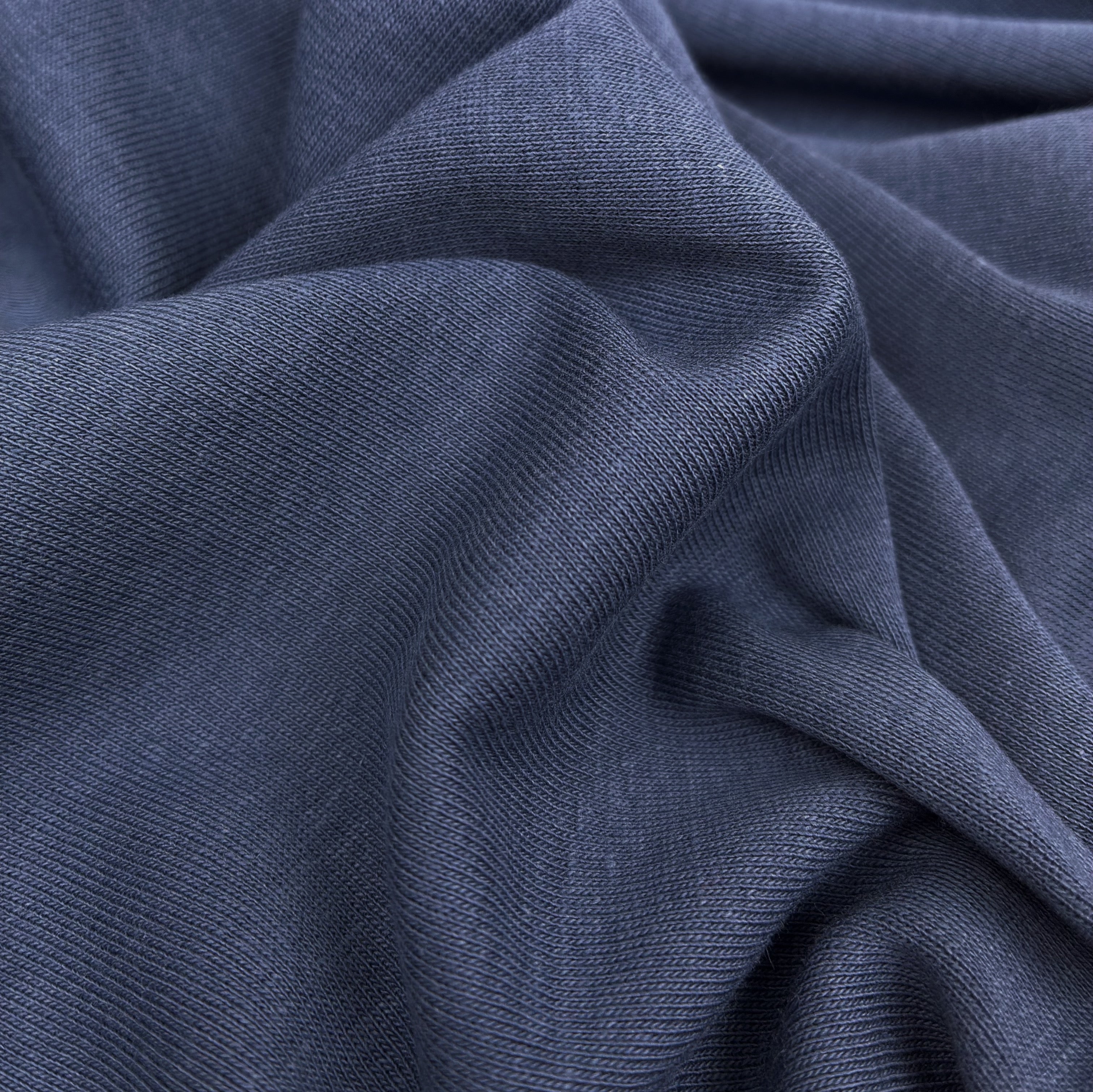 Cotton Baby Rib - Smoky Denim (KRB0605:606)