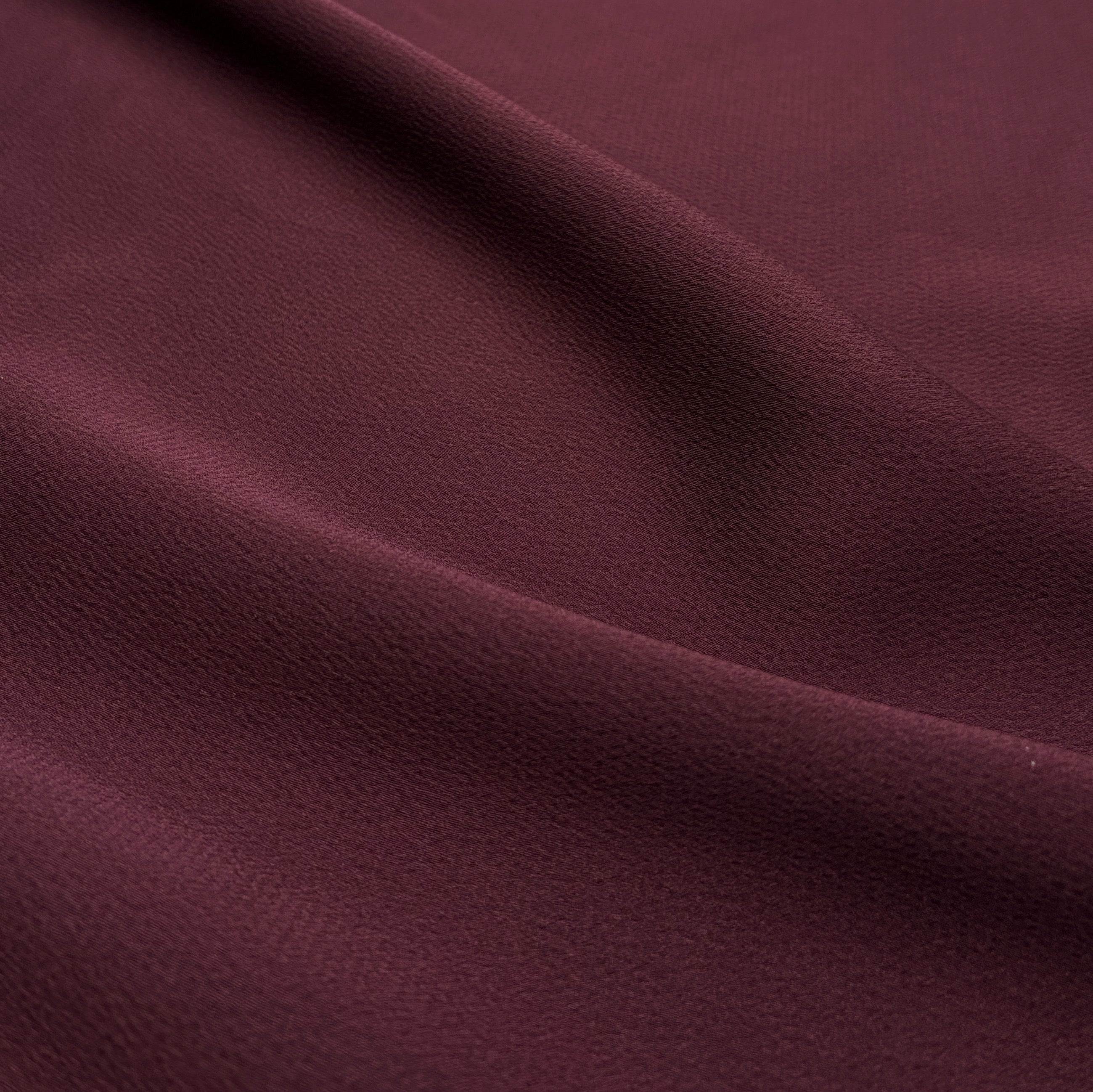 Satin Crepe - Burgundy (WDW3472)