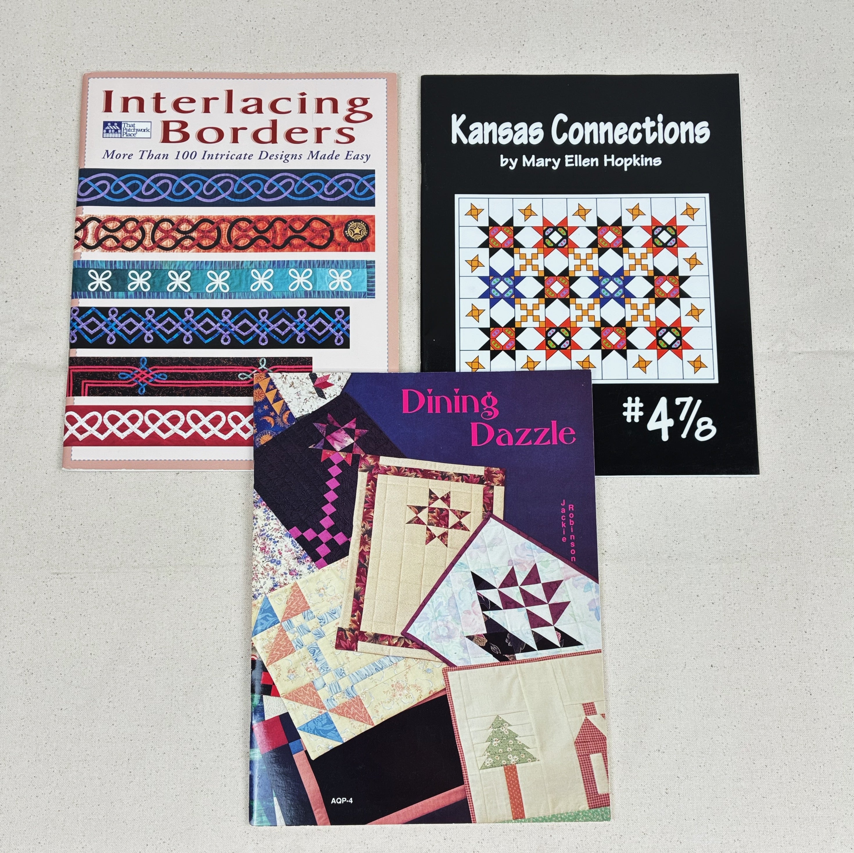 3 Sewing Books - Quilting (NBK0293)