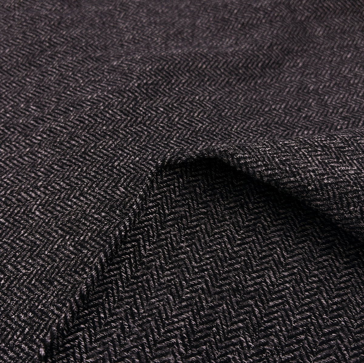 Jersey - Charcoal Herringbone (KJE1599:1600)