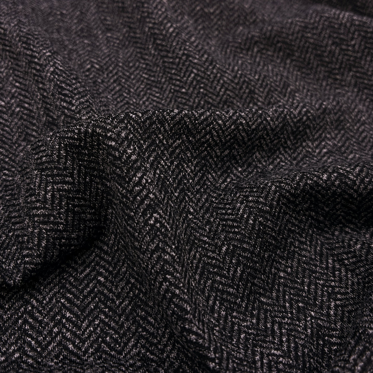 Jersey - Charcoal Herringbone (KJE1599:1600)
