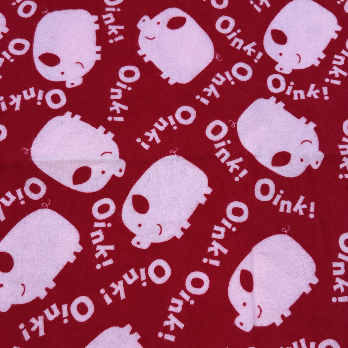 Cotton Flannelette - Pigs in a Blanket (WFL0432)