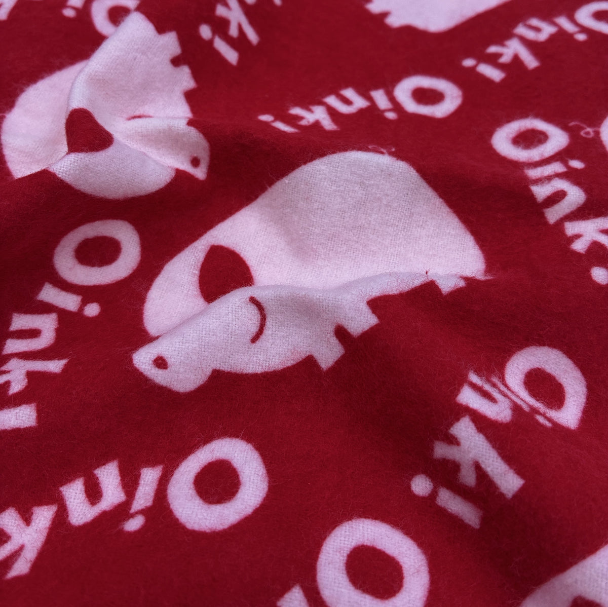 Cotton Flannelette - Pigs in a Blanket (WFL0432)