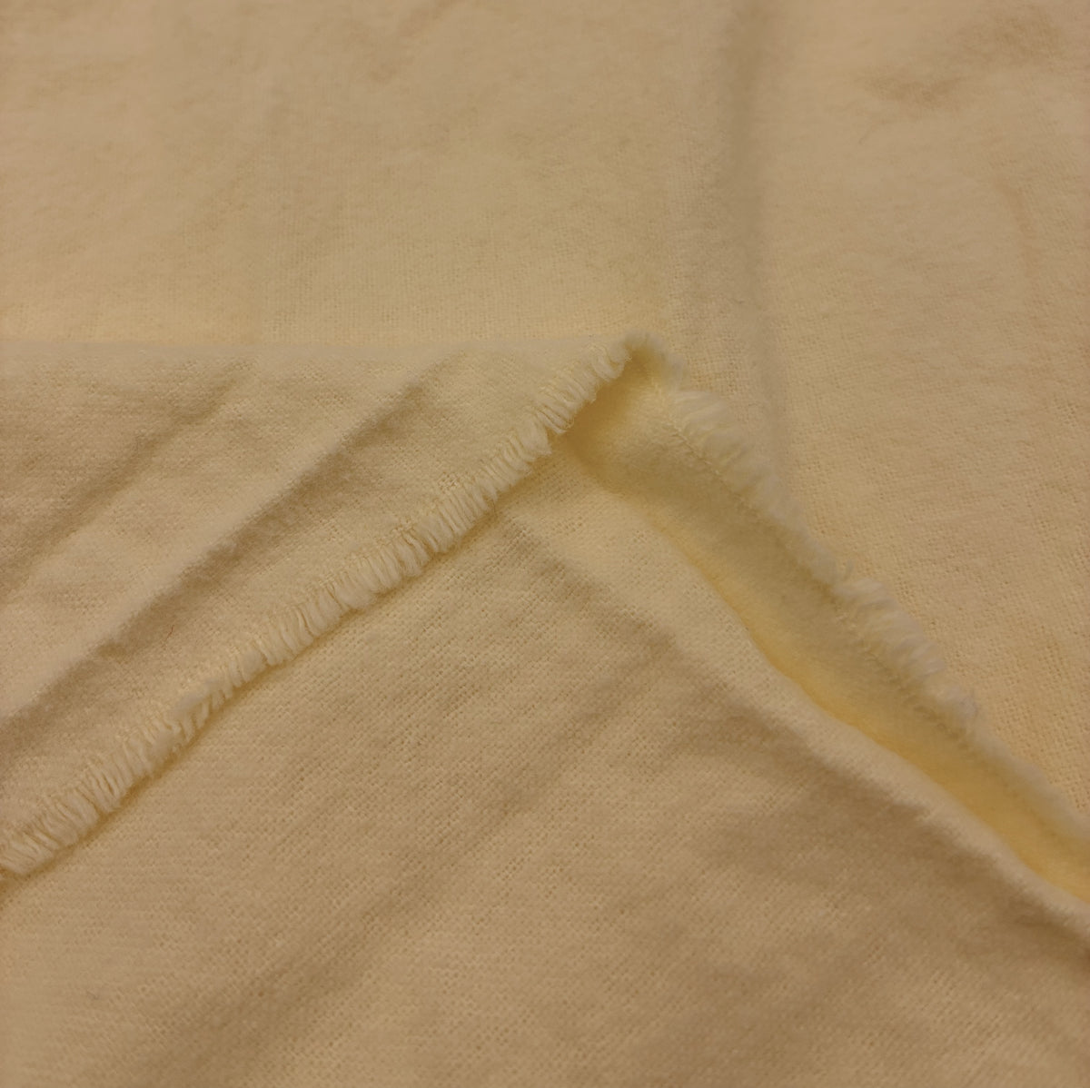 Cotton Flannelette - Butter Yellow (WFL0434)