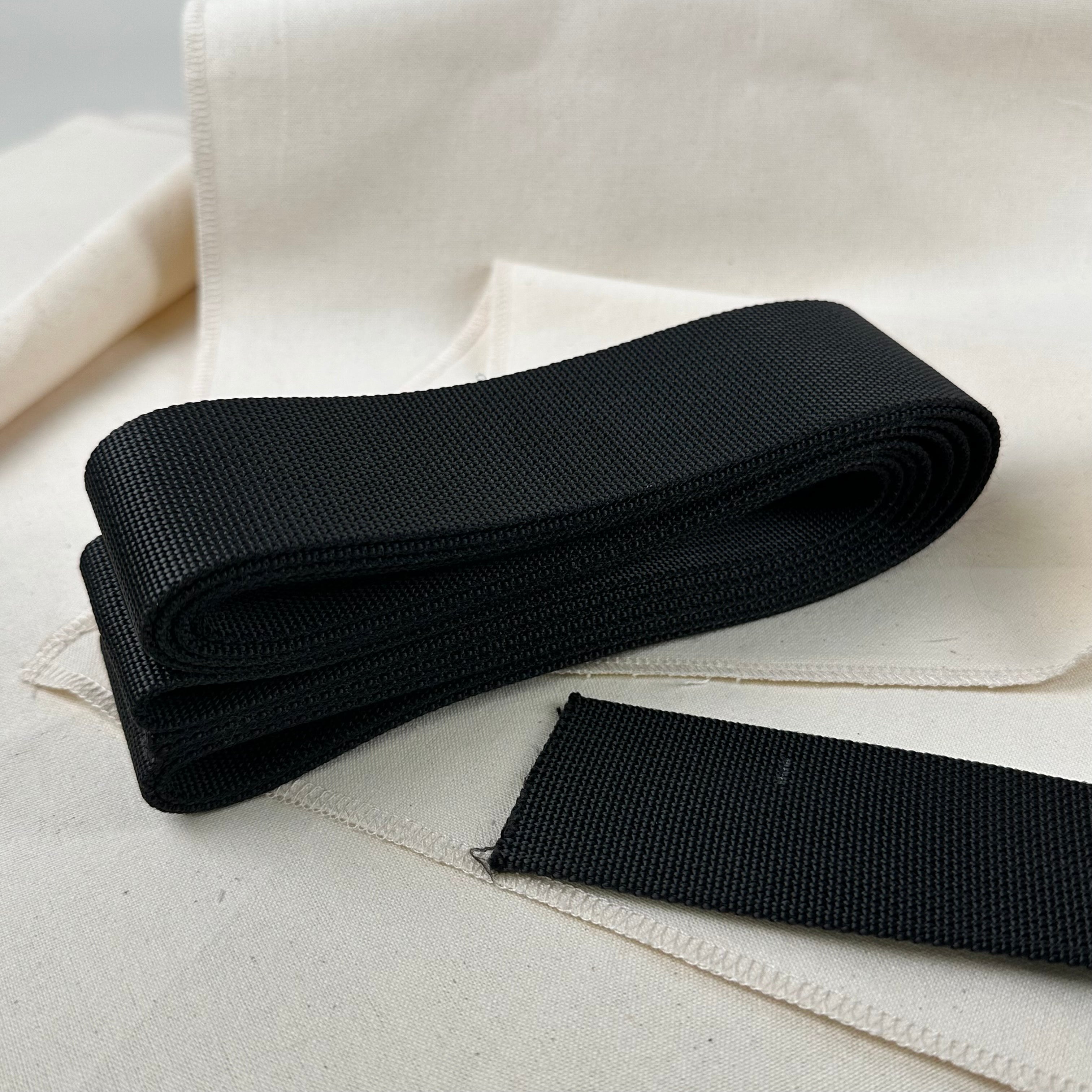 50mm Nylon Webbing - Black (NXX1206,1304)