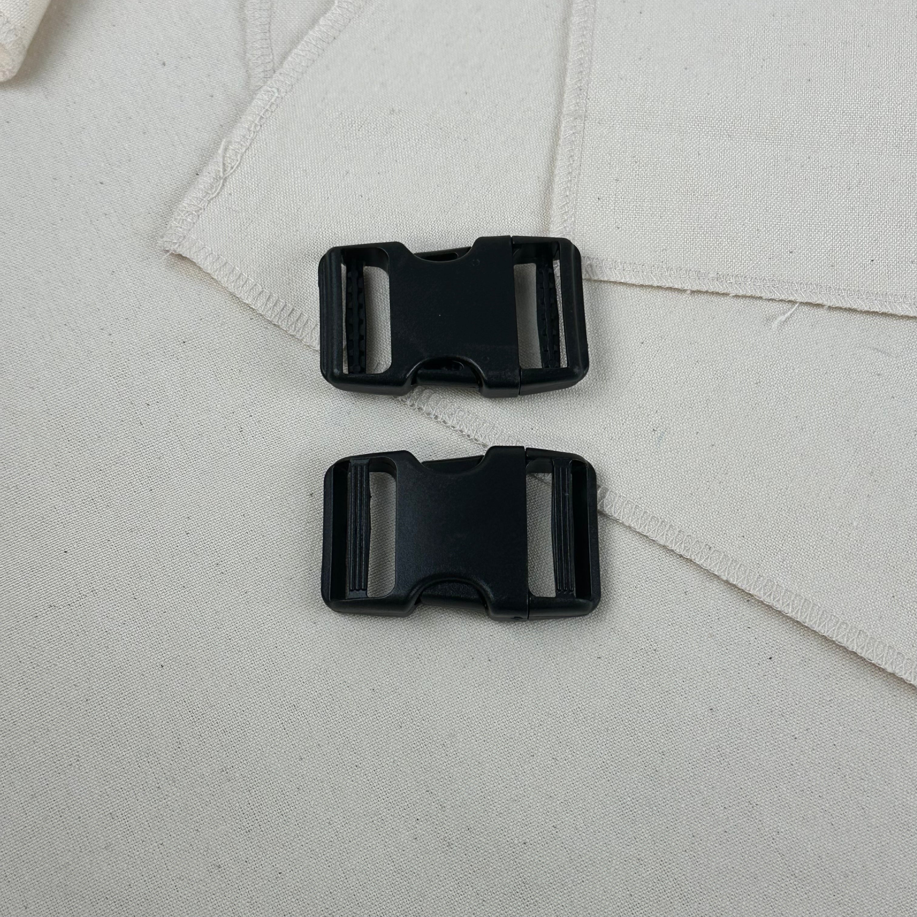 Parachute Clips (3cm), Black (NXX1390)