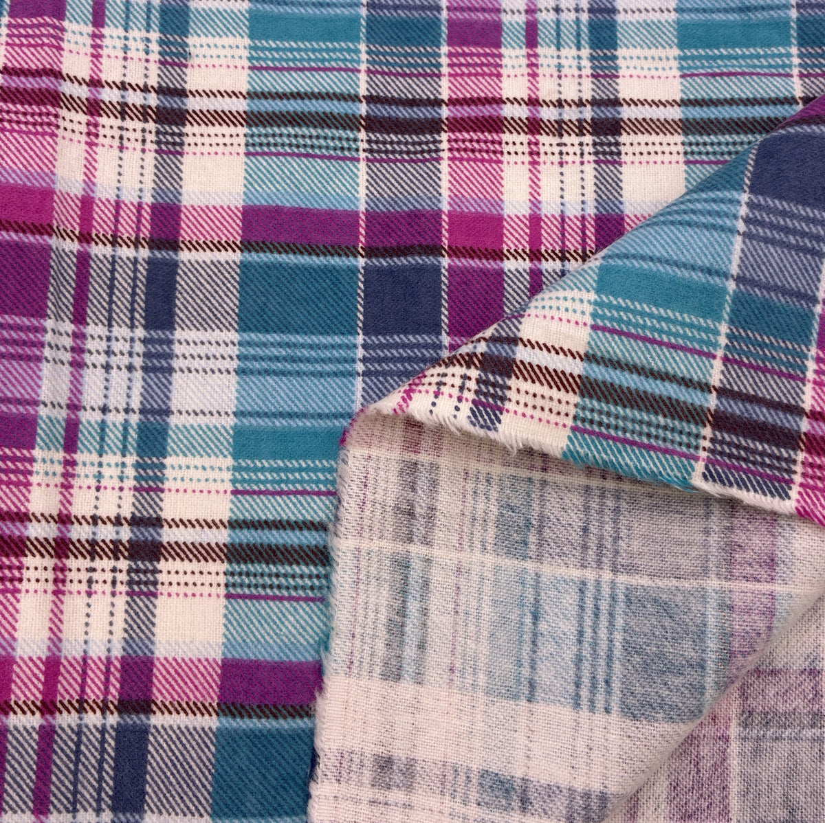 Cotton Flannelette - Y2K Plaid (WFL0456)