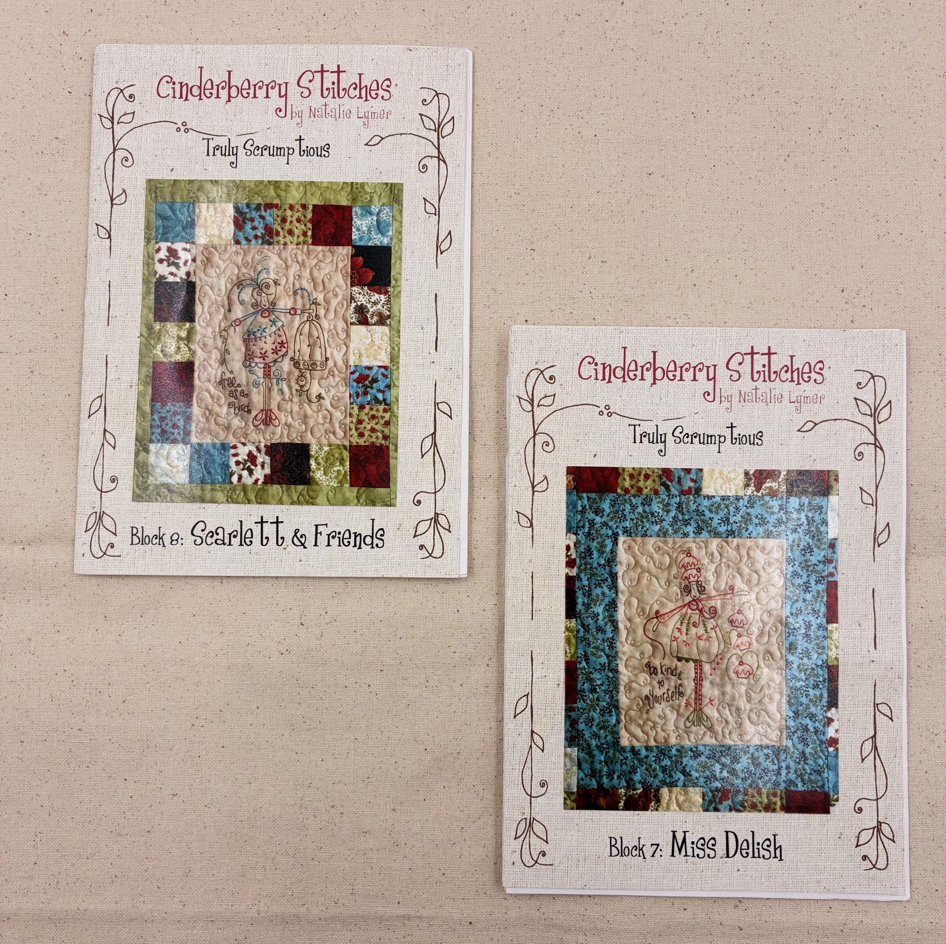 Quilt Patterns - Truly Scrumptious Blocks 7 & 8 (NPA0175)