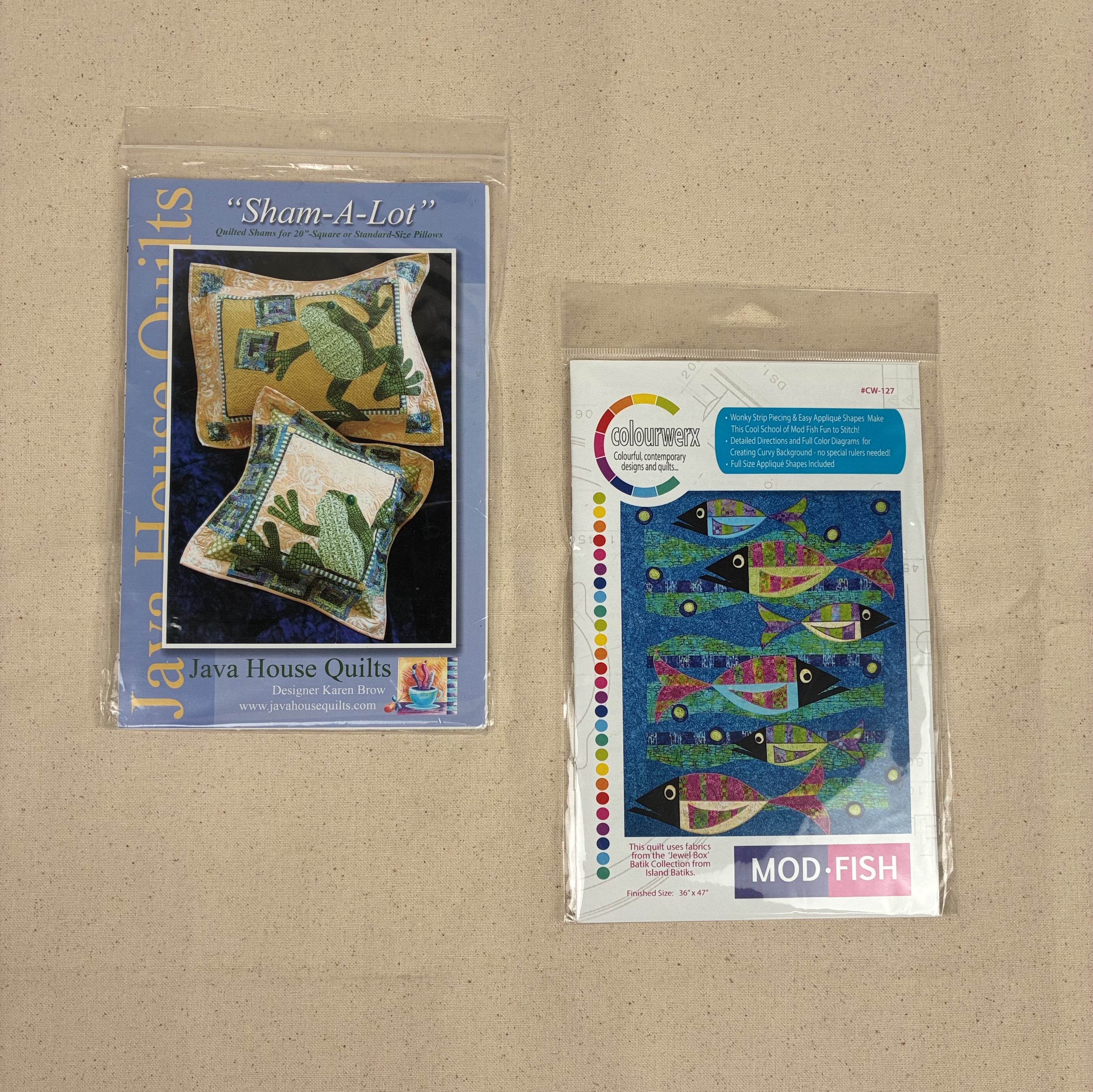 Quilt Patterns - Fish and Frogs (NPA0178)
