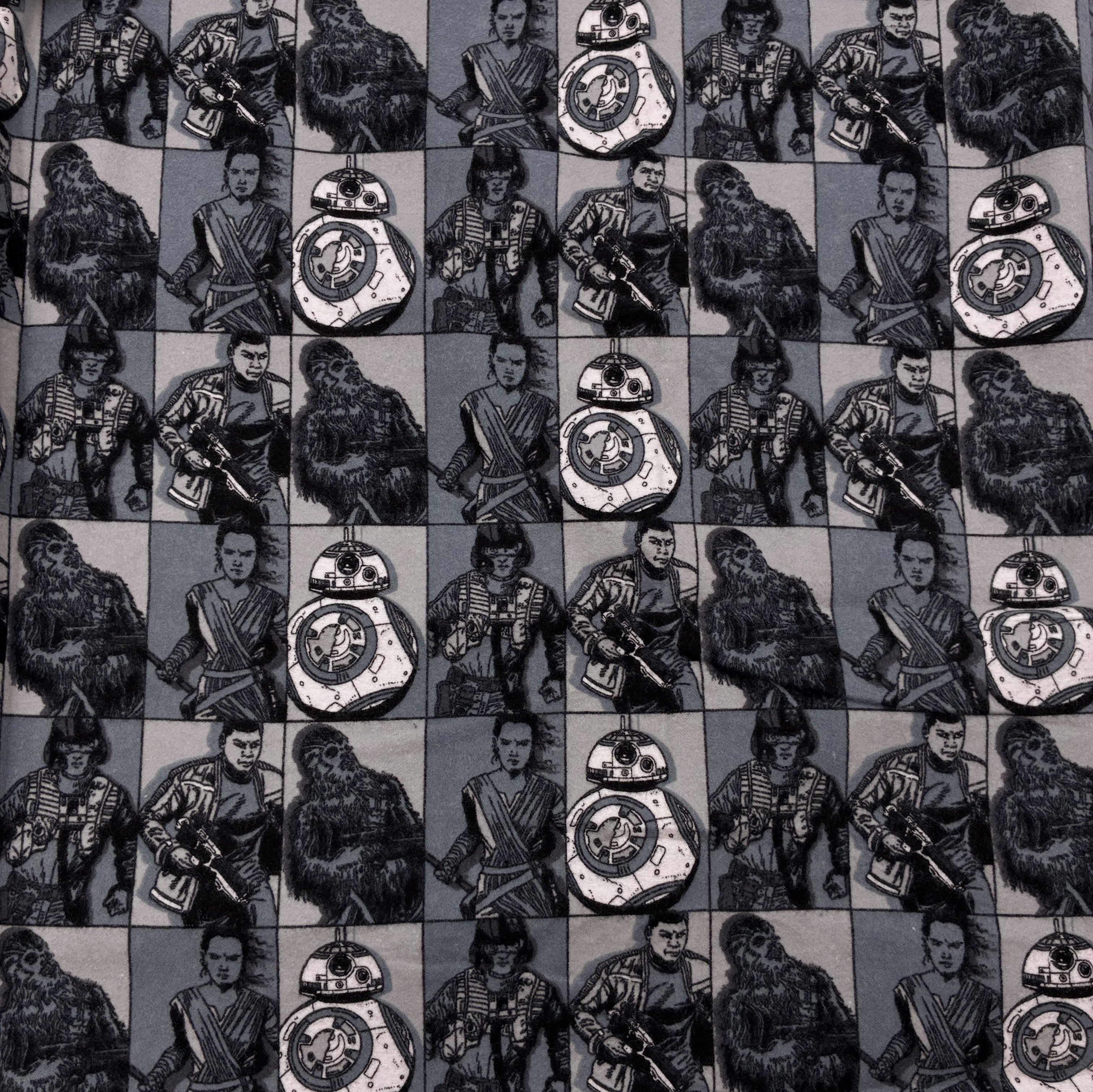Cotton Flannelette - Star Wars (WFL0411)