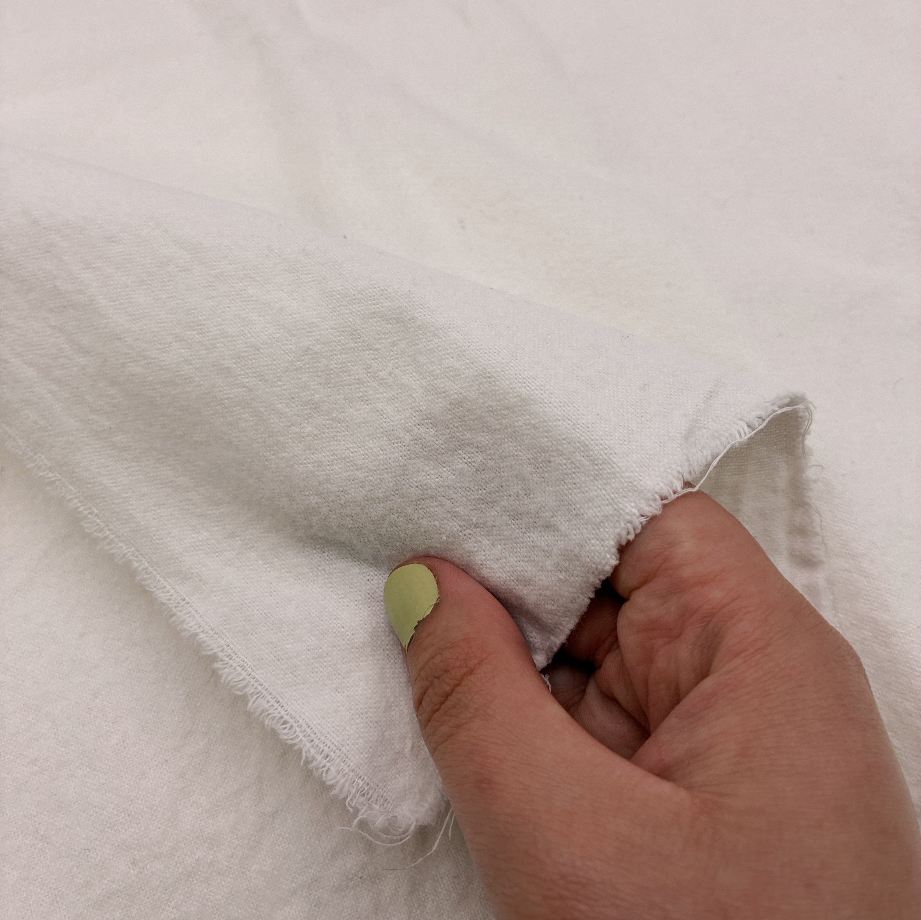 Cotton Flannelette - Warm Milk (WFL0416)
