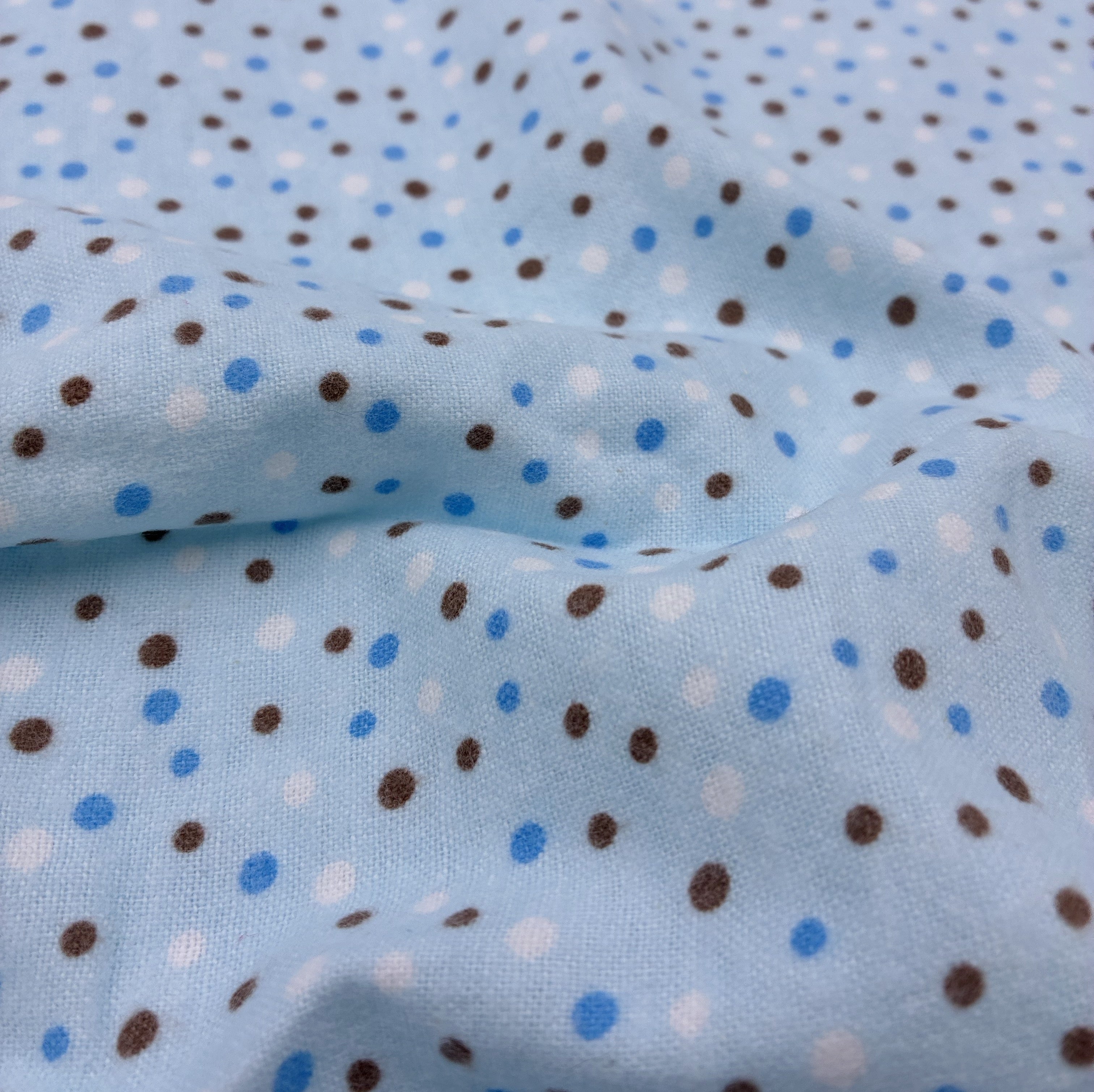 Cotton Flannelette - Cocoa Confetti (WFL0421)