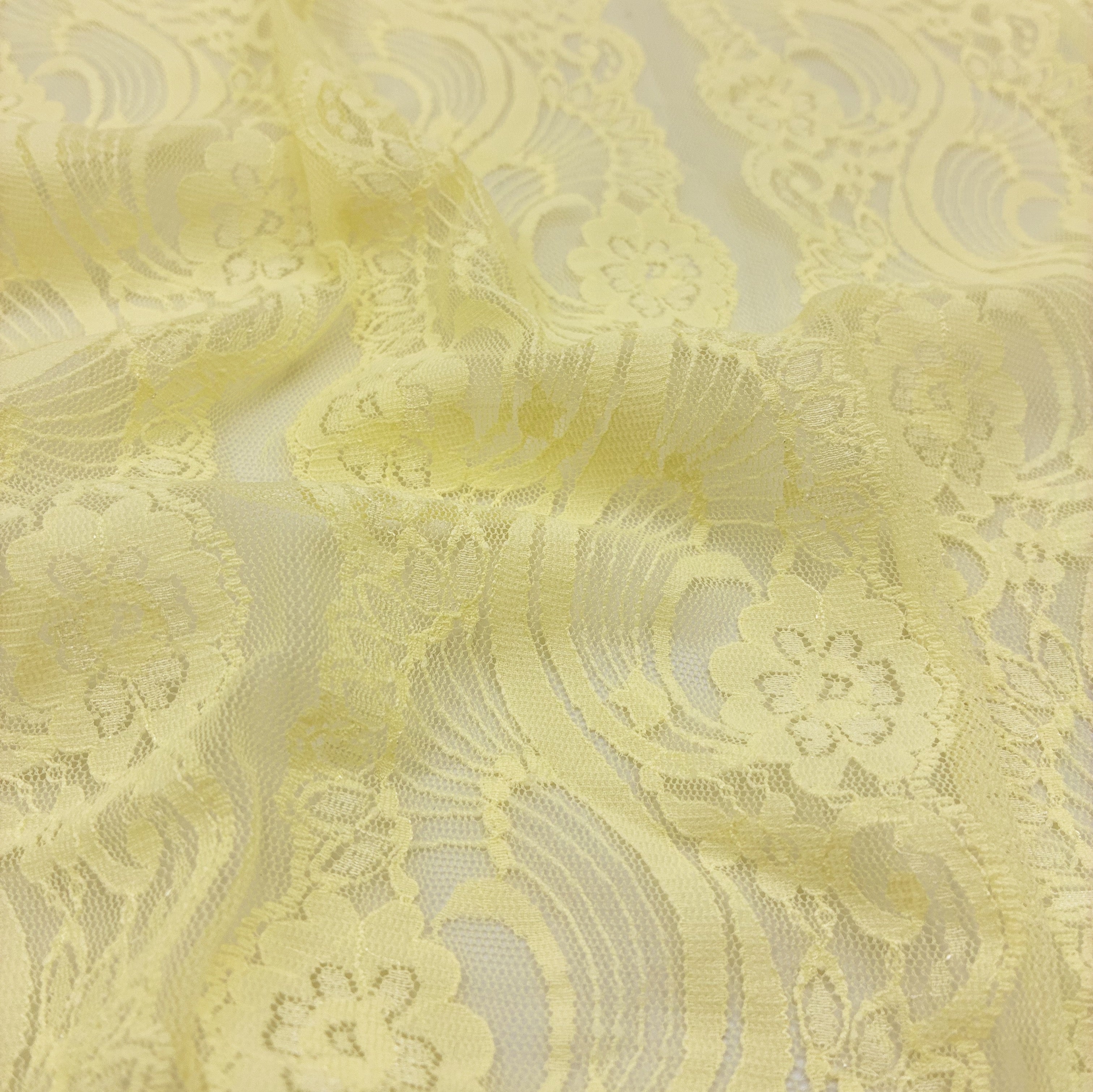 Knit Lace Mesh - Sunshine (KLM0240)