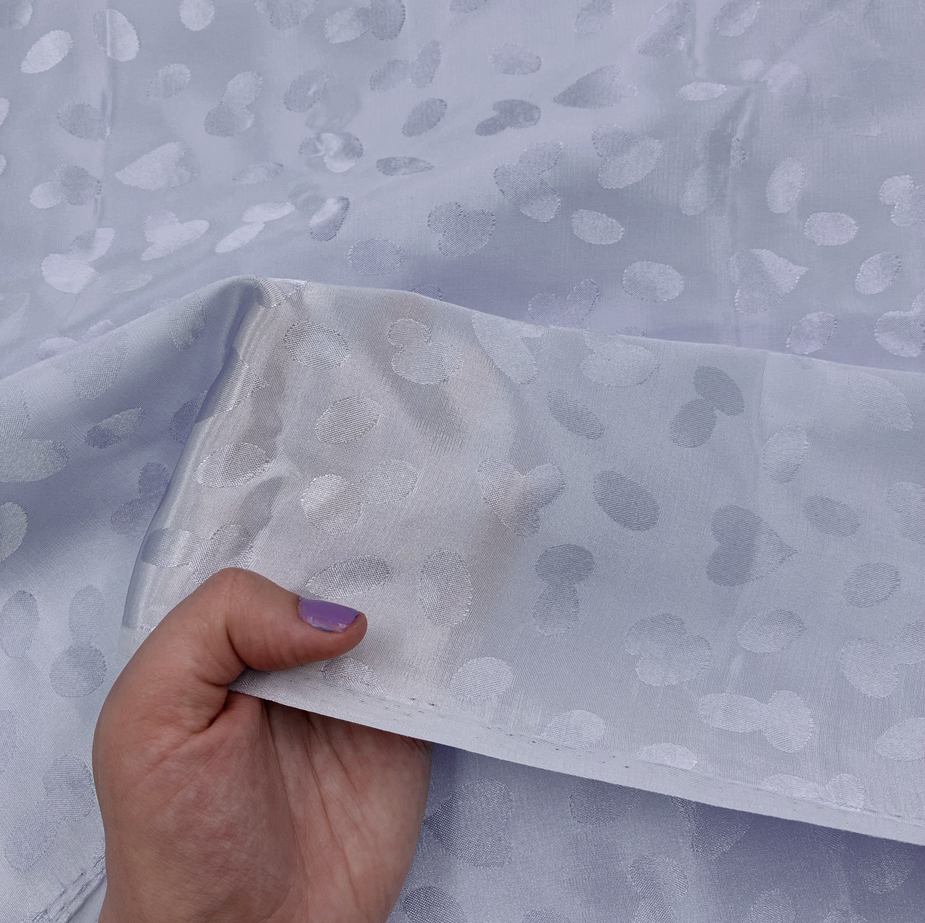 Satin Dress Weight - Morning Dew Blue (WDW3530)