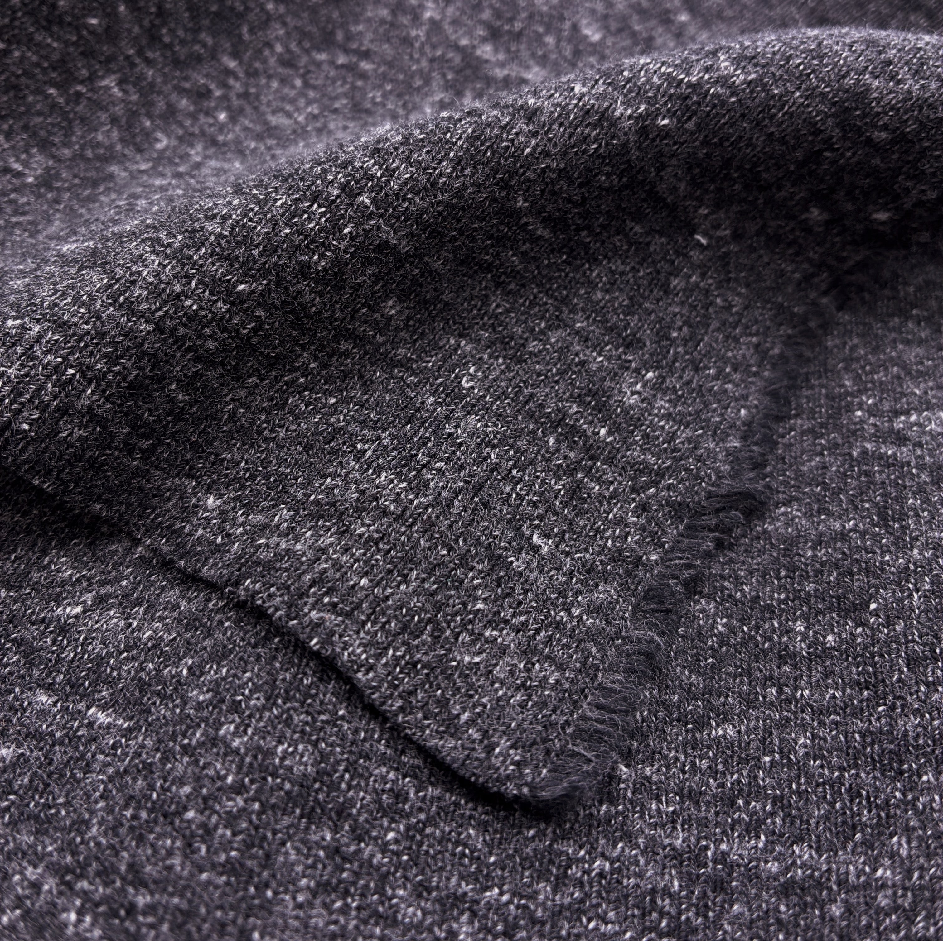Heavyweight Cotton Rib - Heathered Nightfall (KRB0625:26)