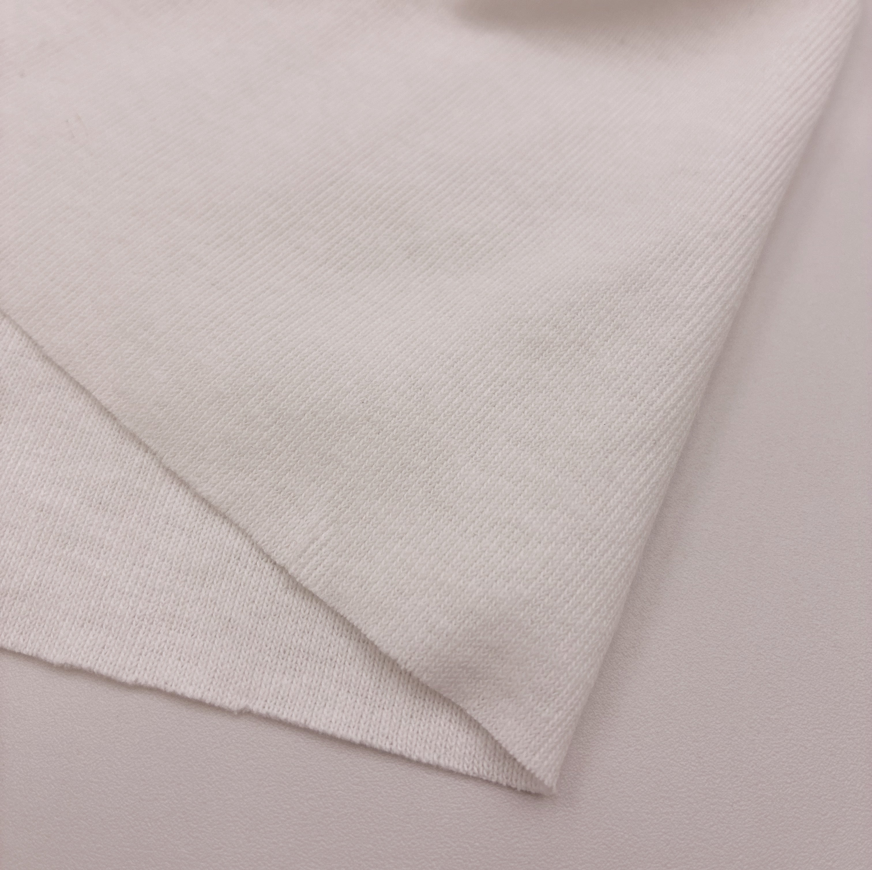 Cotton Baby Rib - White (KRB0683)