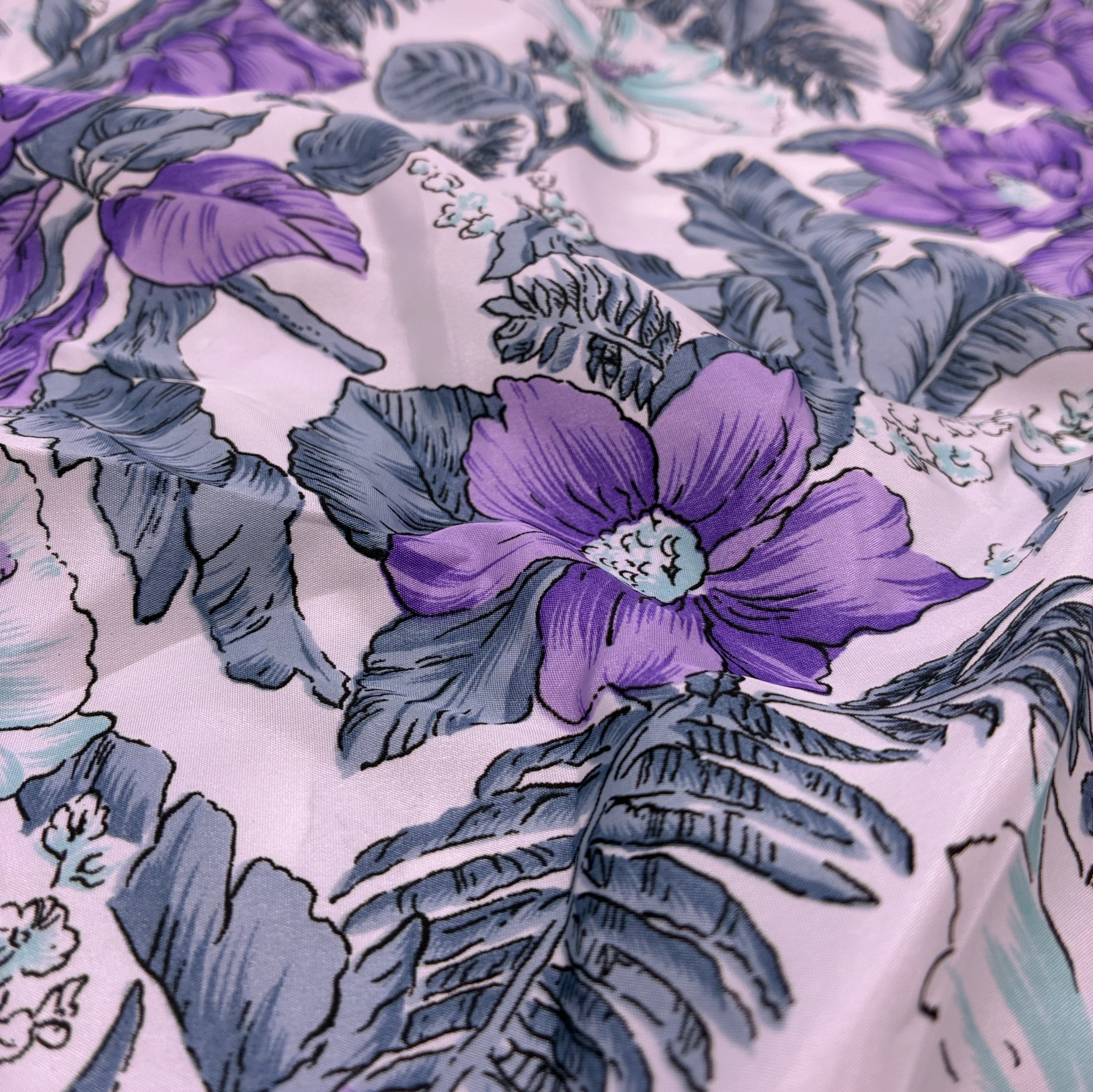 Blouse Weight - Floral Sheen (WDW3558)