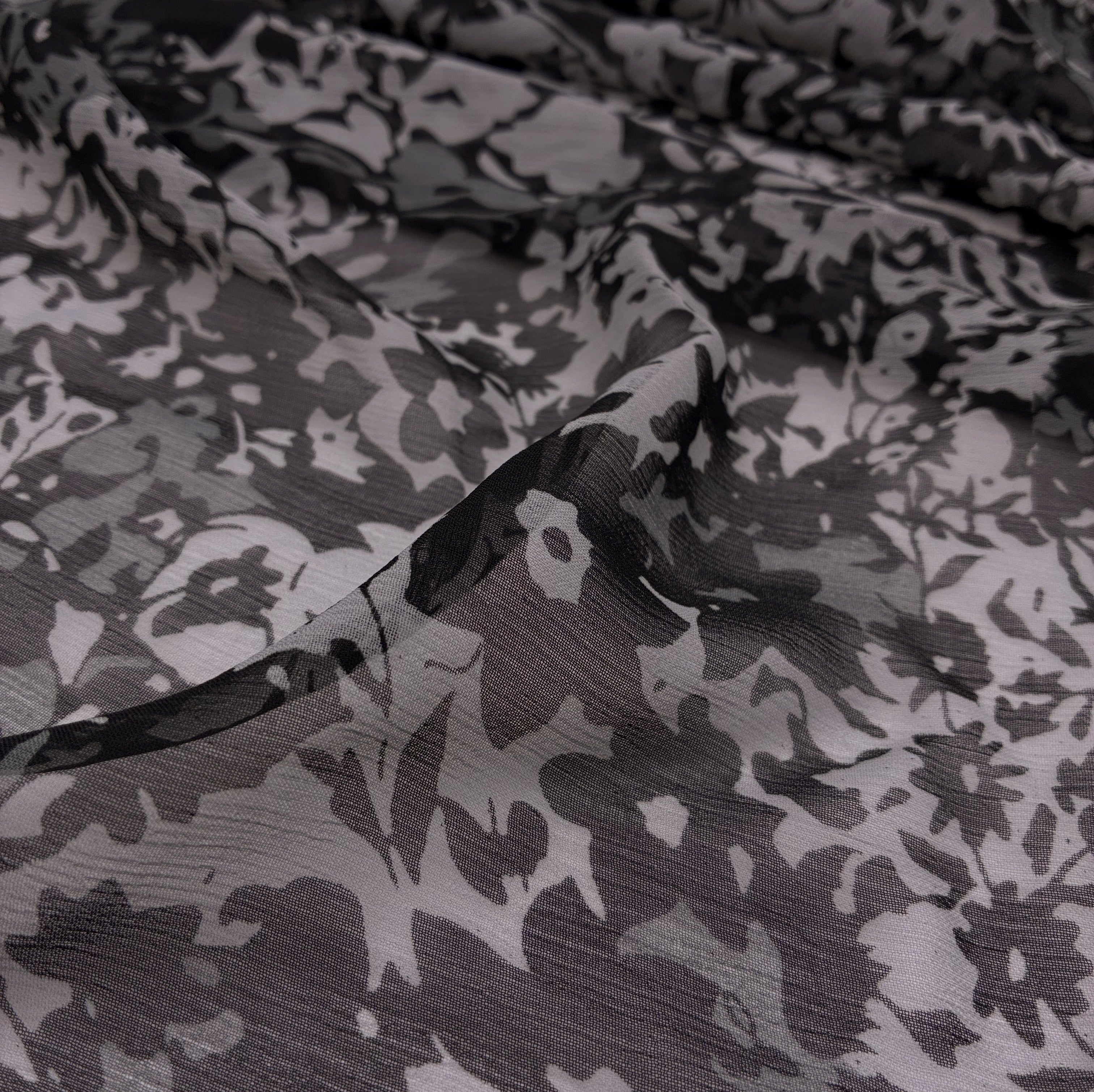 Blouse Weight - Sheer Grey Meadow (WDW3570)