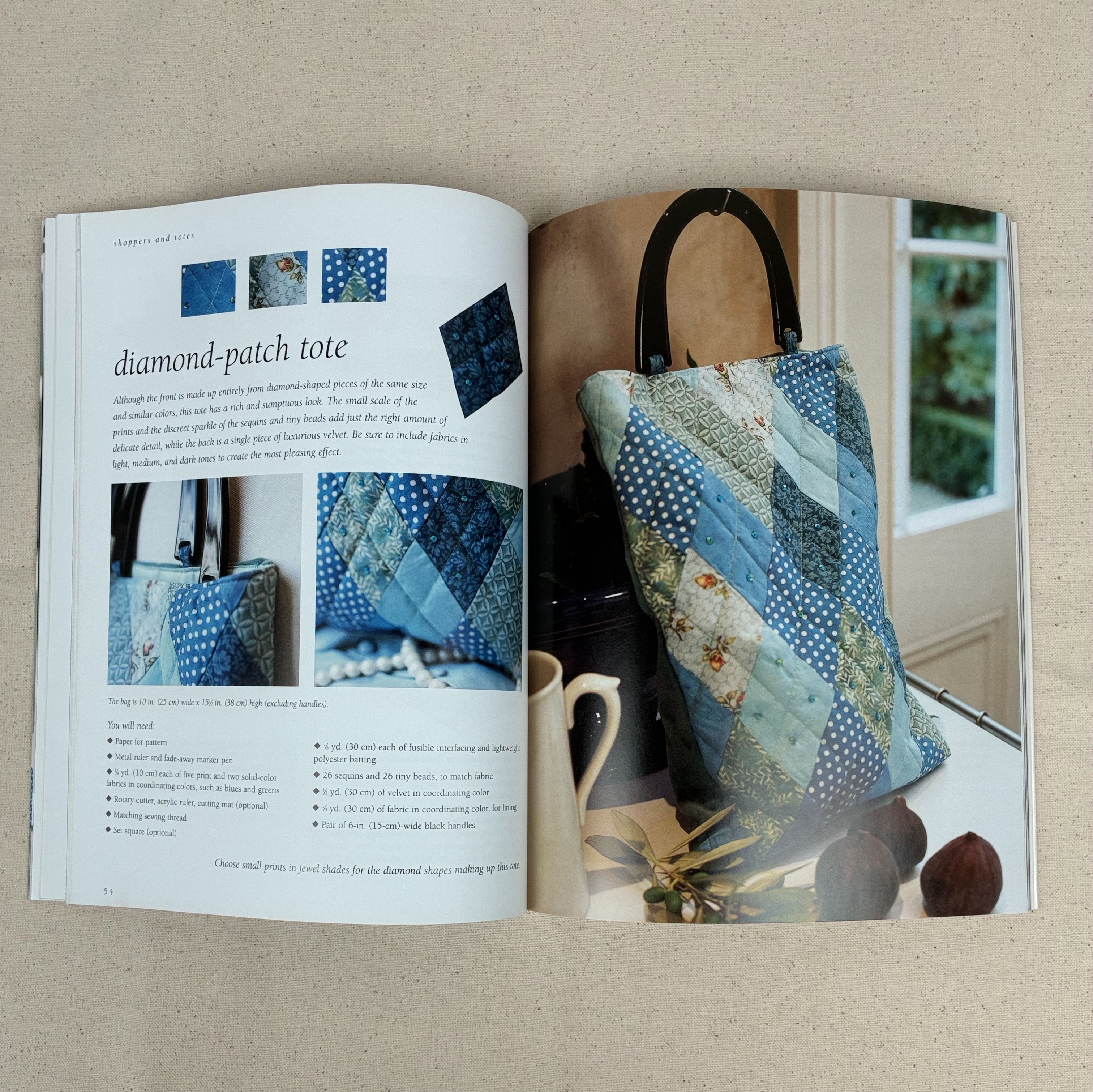 Bag Making Book - Quilted Bags (NBK0347)