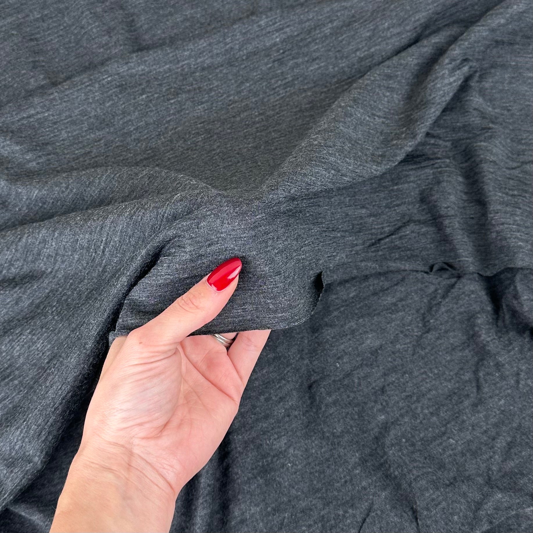 100% Merino Wool Jersey, Old Stone Melange (KJE1079:1080)