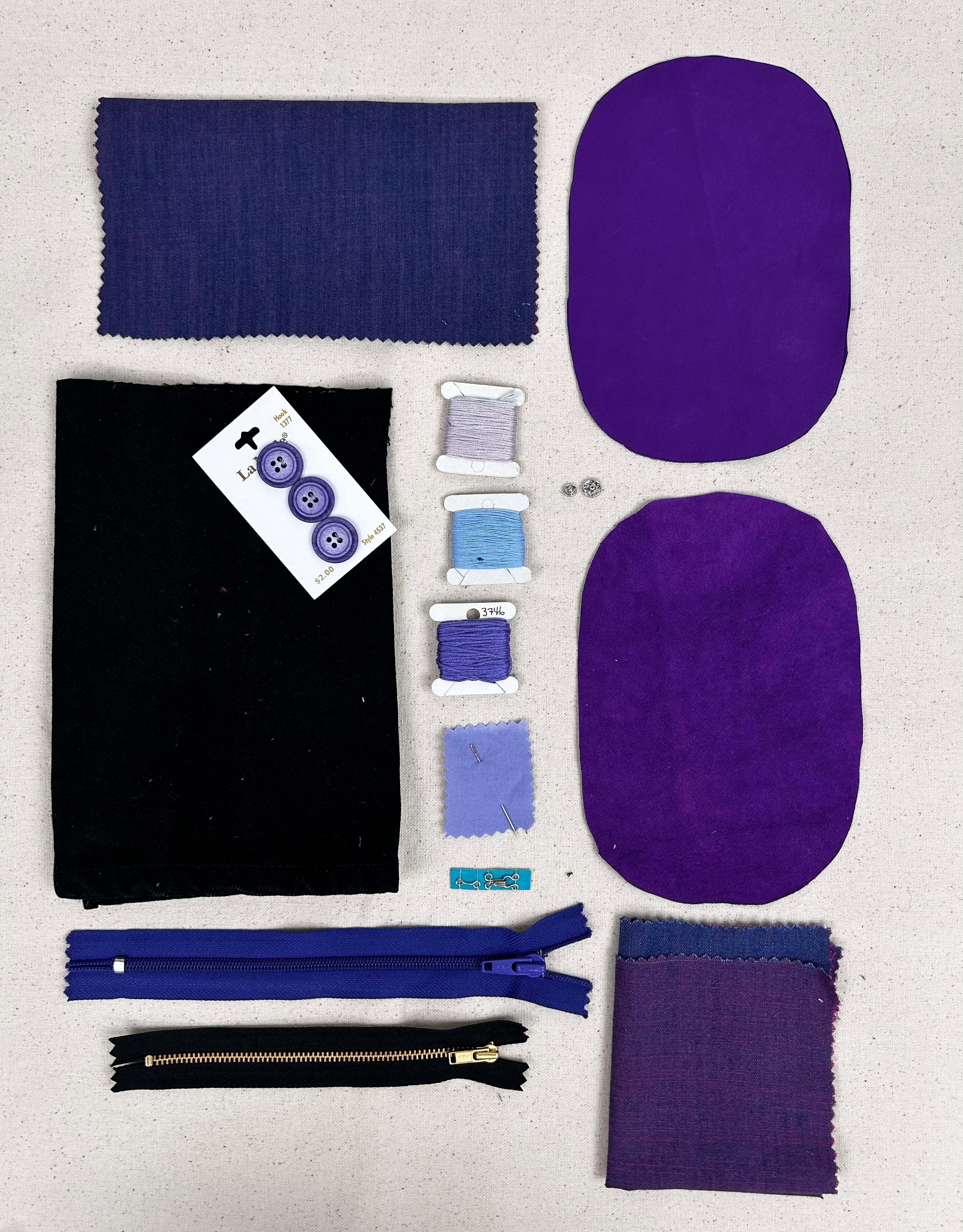 Mending Kit - Buttons, Patches, Zippers, and More (NXX1911)