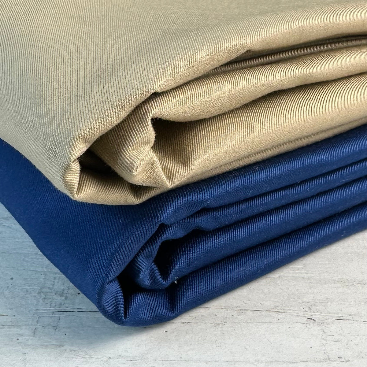 Washed Cotton Twill - Natural – Eureka Fabrics