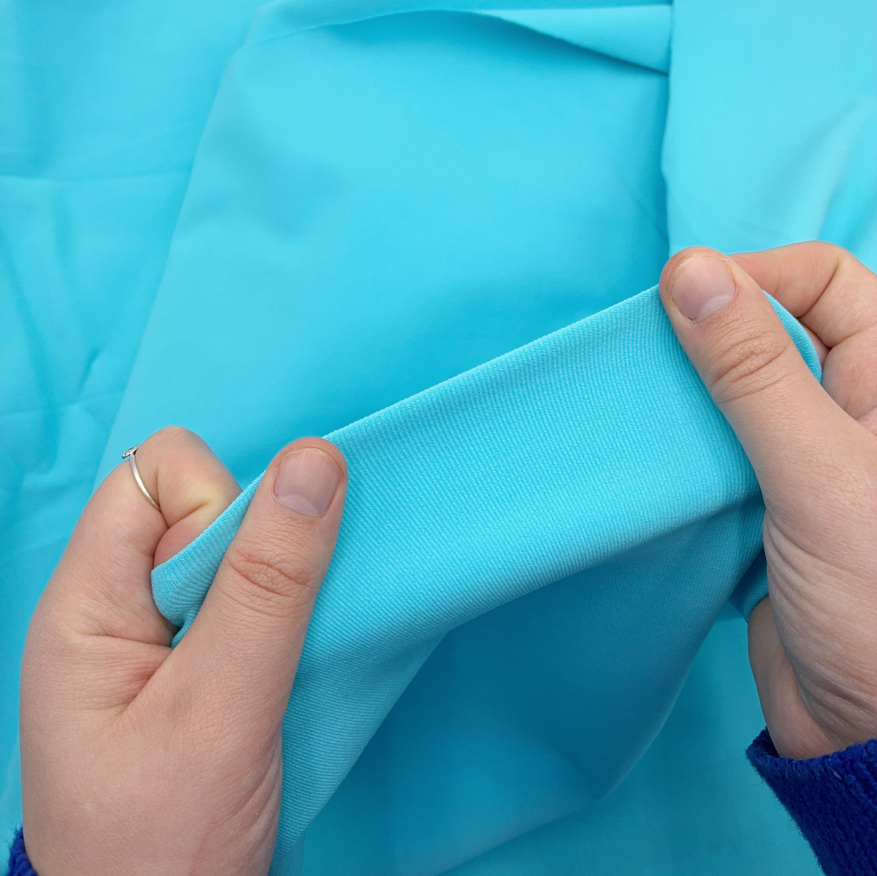 Supplex Jersey, Aqua Wave (KAC0467:468)