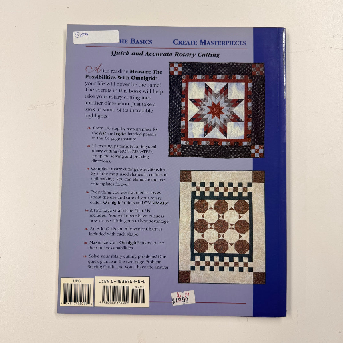 2 Sewing Books - Measure the Possibilities & Turning Twenty (NBK0368)