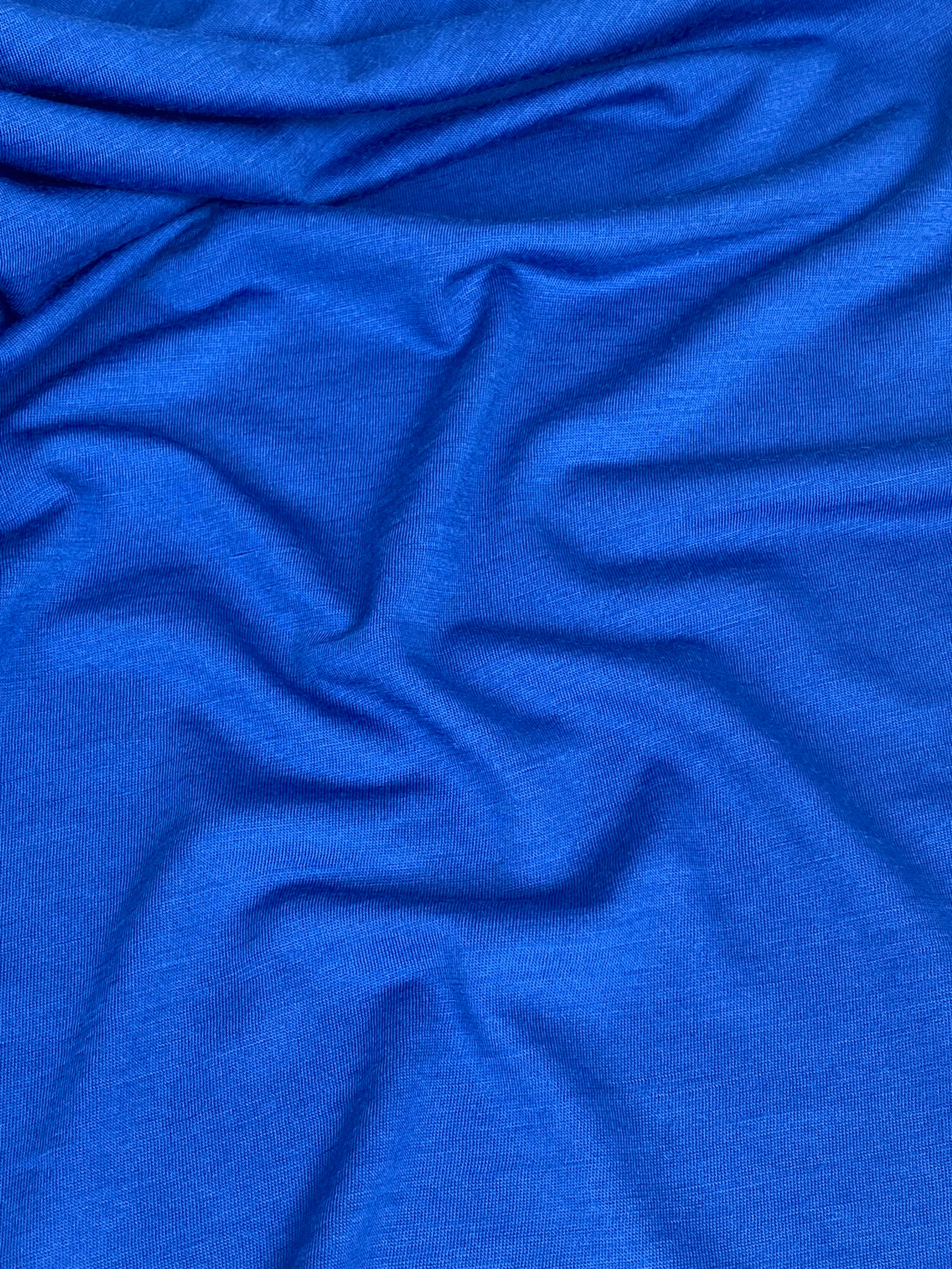 Merino Wool Blend Jersey, French Blue (KJE1125:1126)