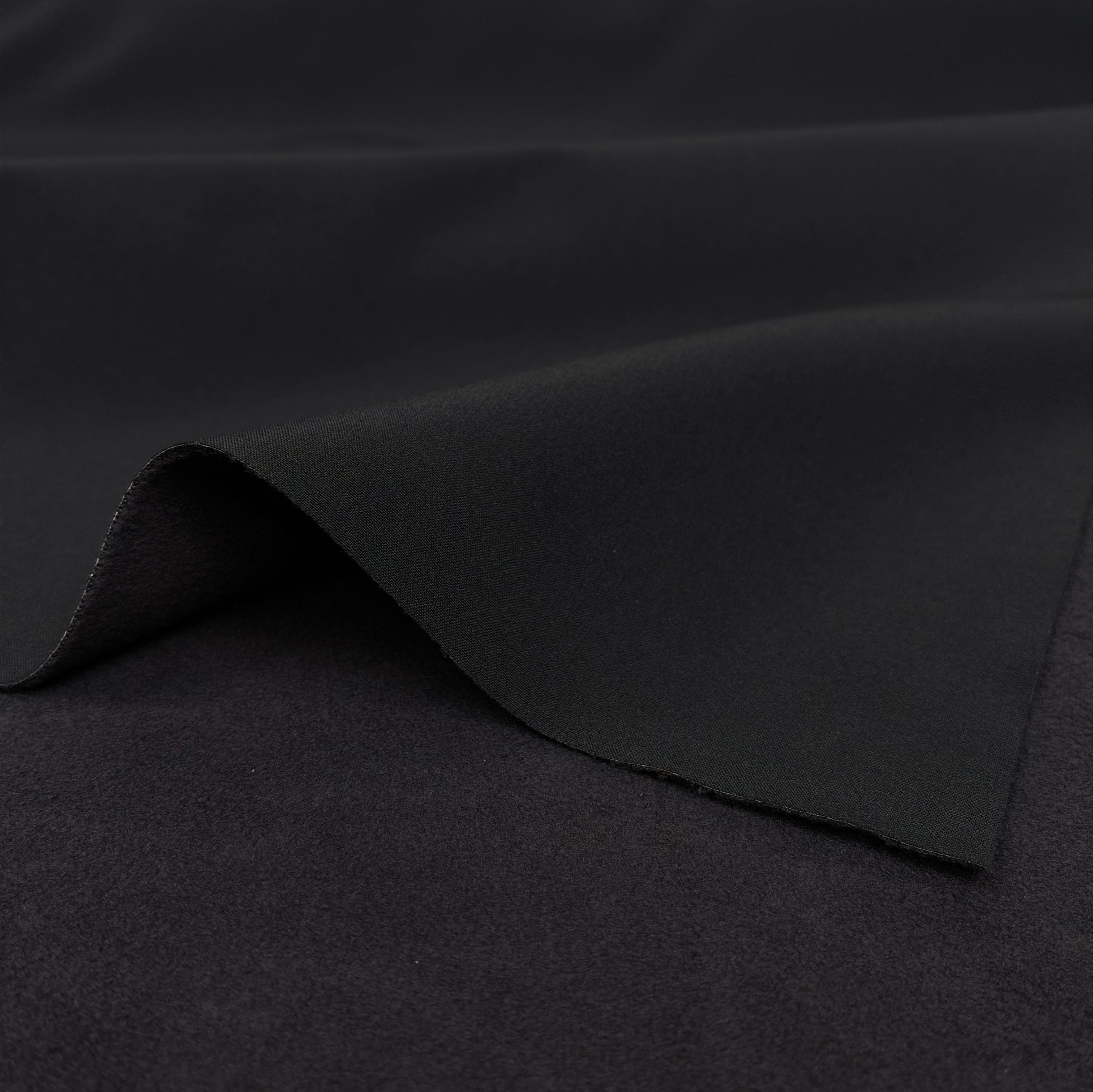 Technical fleece-backed softshell - Black (SOW0201)