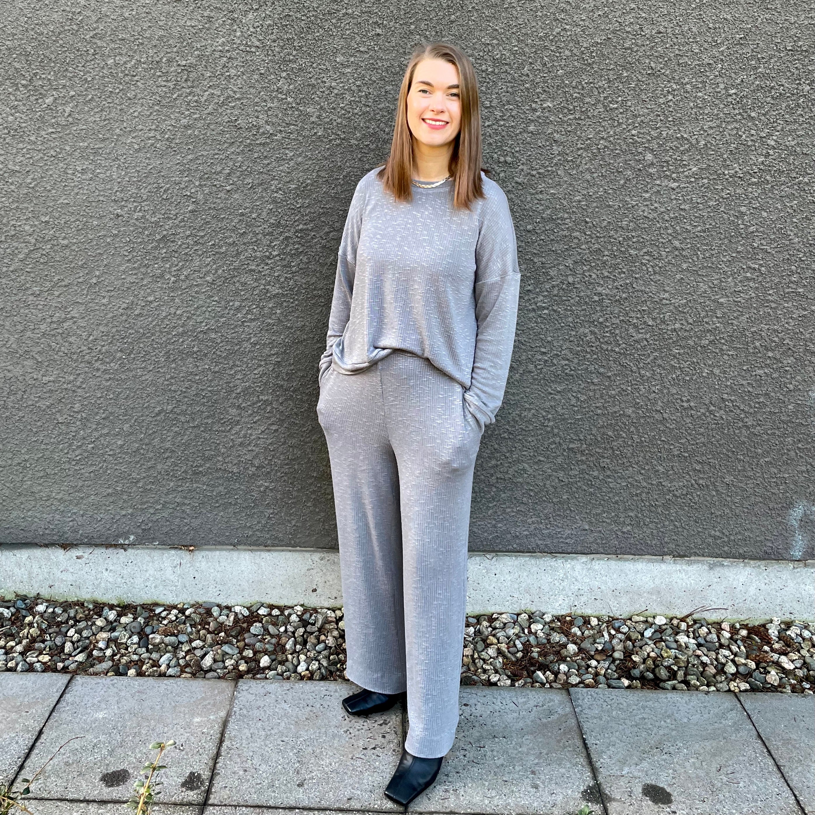 Viscose Sweater Knit, Metal (KSW0466:468)