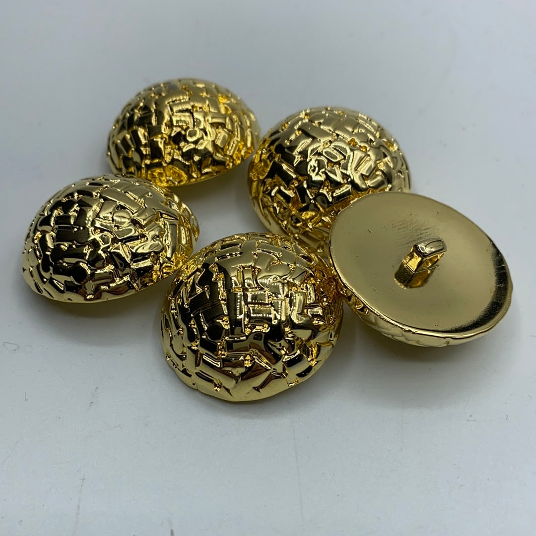 Buttons - Gold Plastic (NBU0032:34)