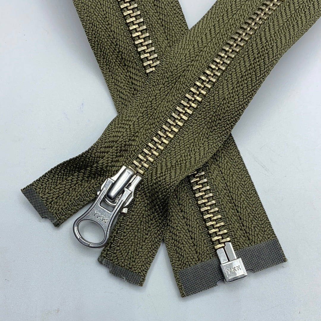 Separating Metal Zipper, Various Colours (51cm-69cm) (NZP0151:161)