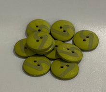 Load image into Gallery viewer, 27mm Etched Buttons, Various Colours (NBU0003,7:9,13,17,22,57)