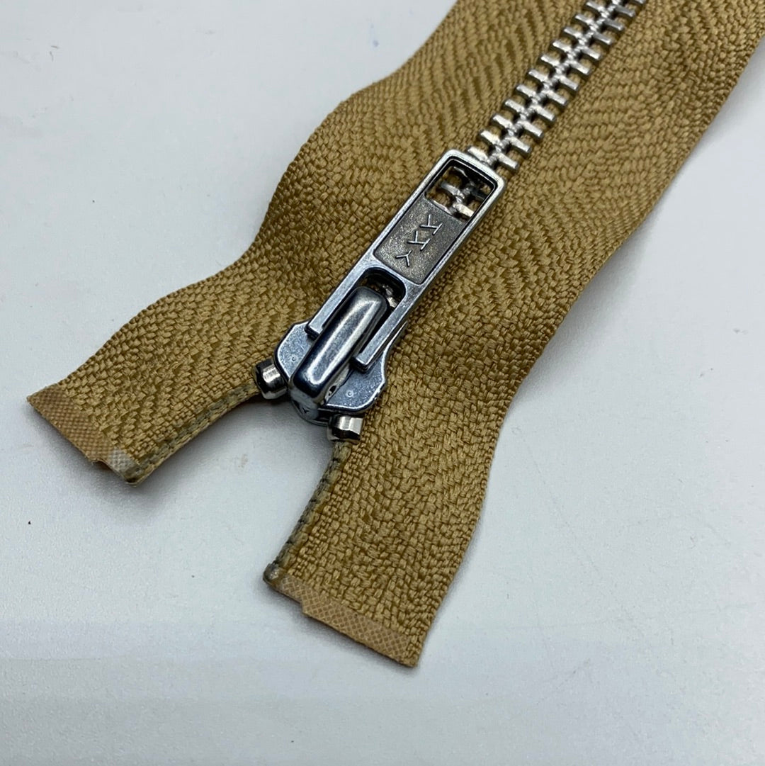 Separating Metal Zipper, Various Browns (NZP0197:213) – Our Social Fabric