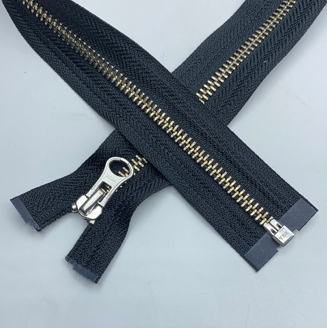 Separating Metal Zipper, Various Colours (51cm-69cm) (NZP0151:161)