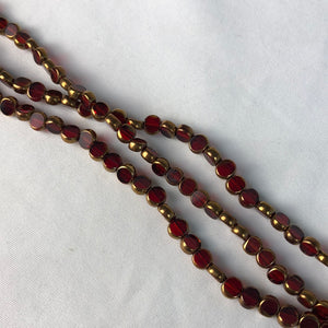Glass Beads, Strand, 4 Colours (NBD0137:140)
