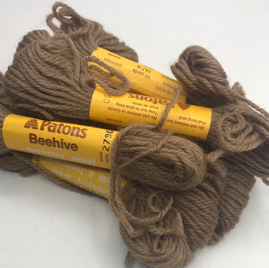 Wool Yarn, Shades of Browns (NNC226:630)(NYC)